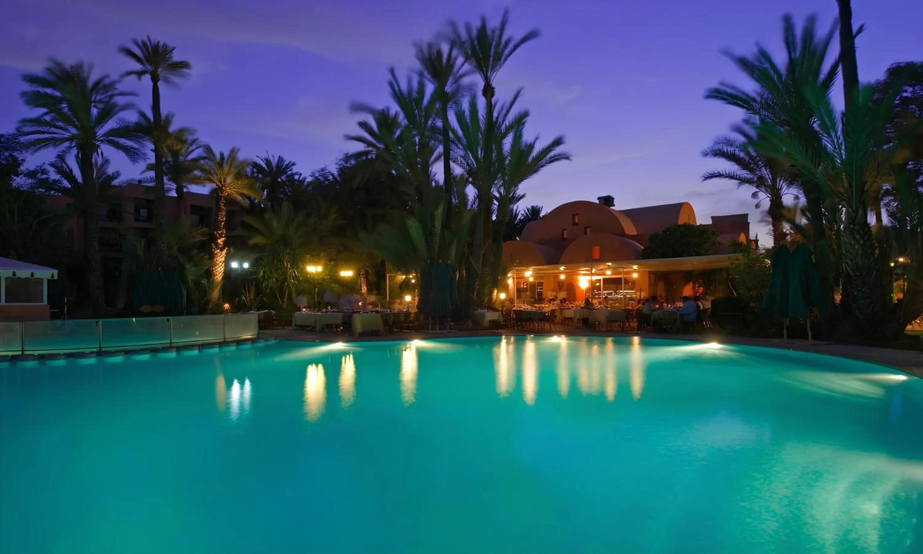 Swimming pool in Hôtel Le Semiramis Marrakech by Bravia Hotels