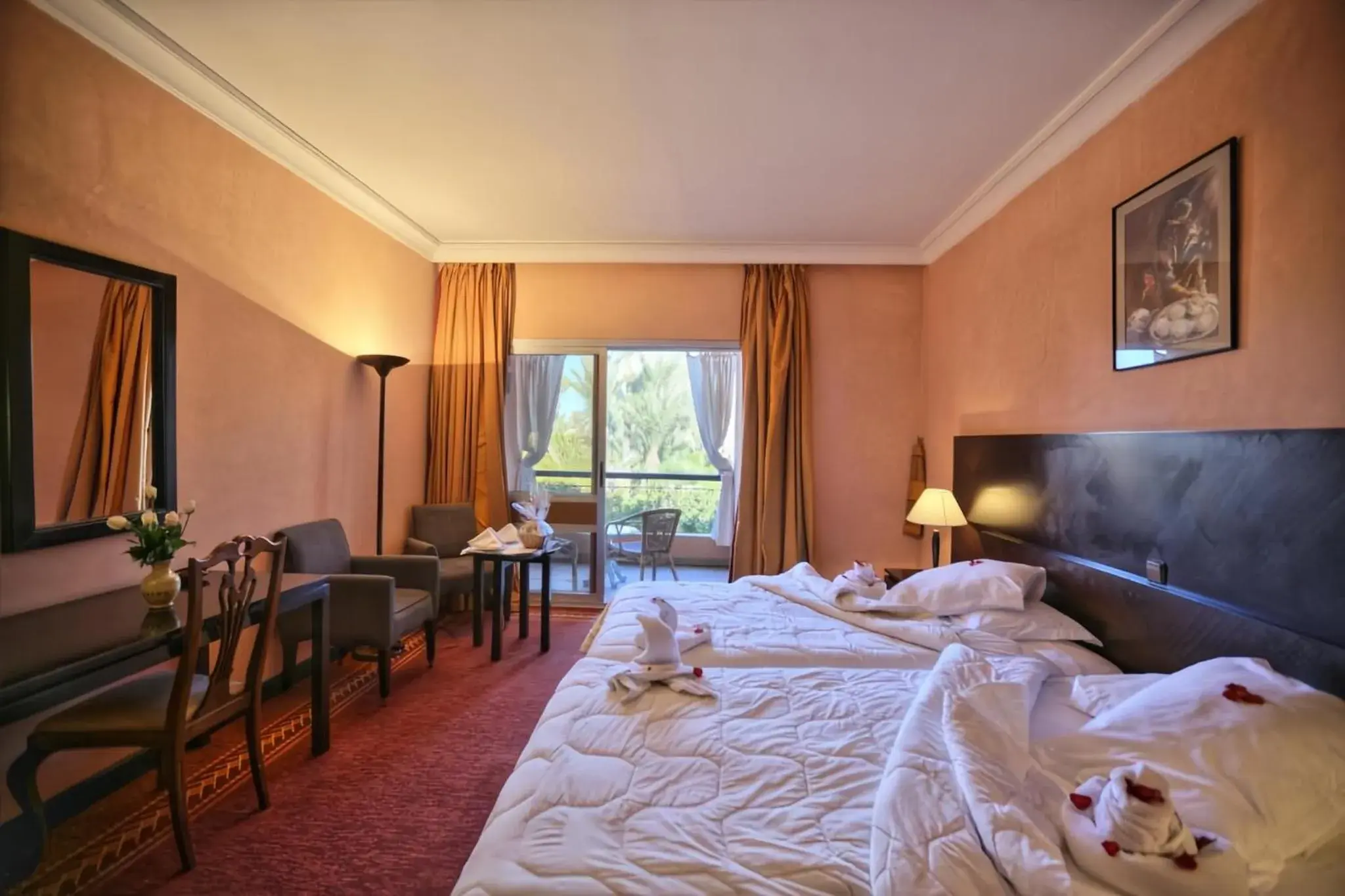 Bed in Hôtel Le Semiramis Marrakech by Bravia Hotels Bed in Hôtel Le Semiramis Marrakech by Bravia Hotels