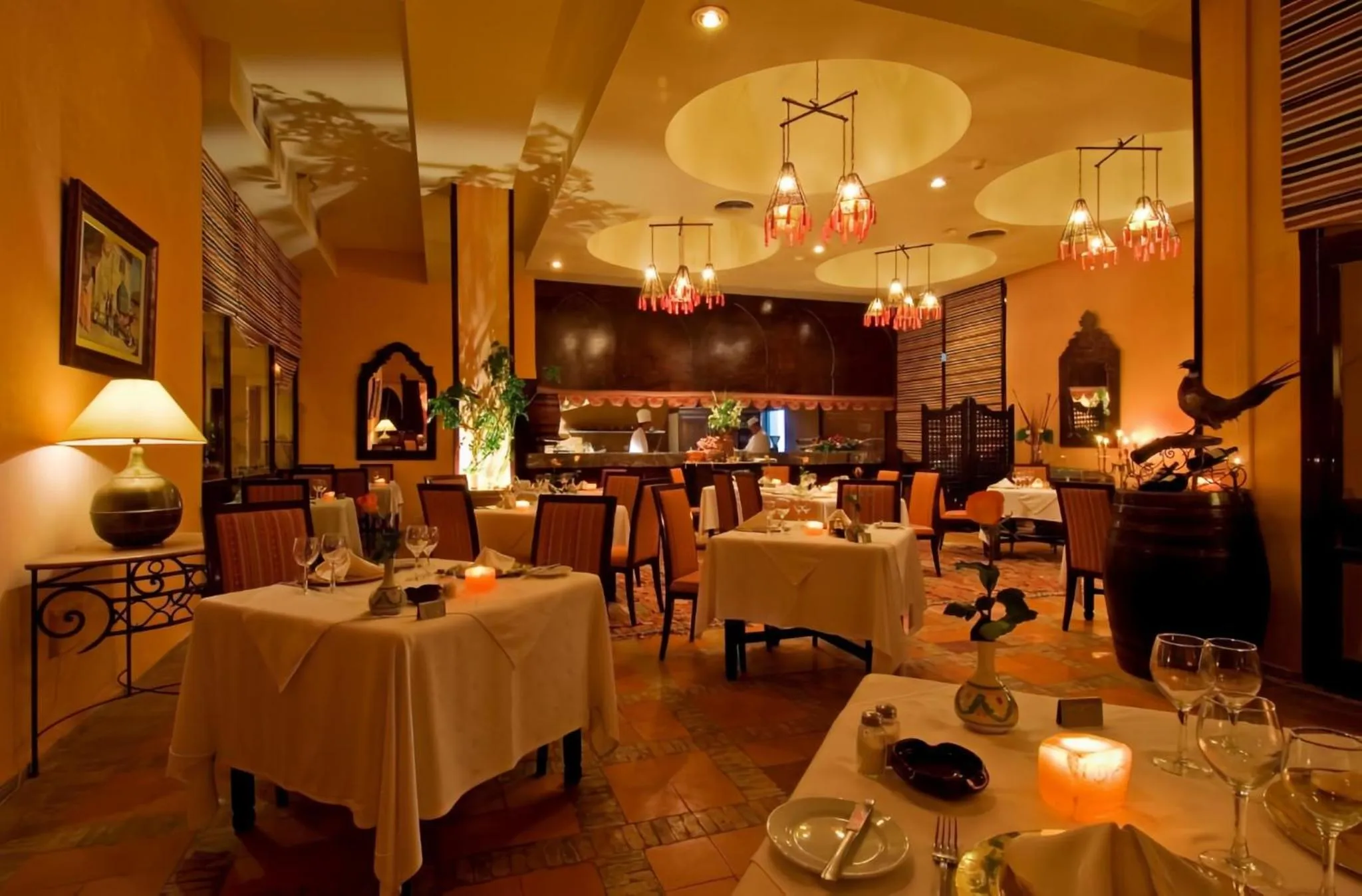 Restaurant/places to eat in Hôtel Le Semiramis Marrakech by Bravia Hotels