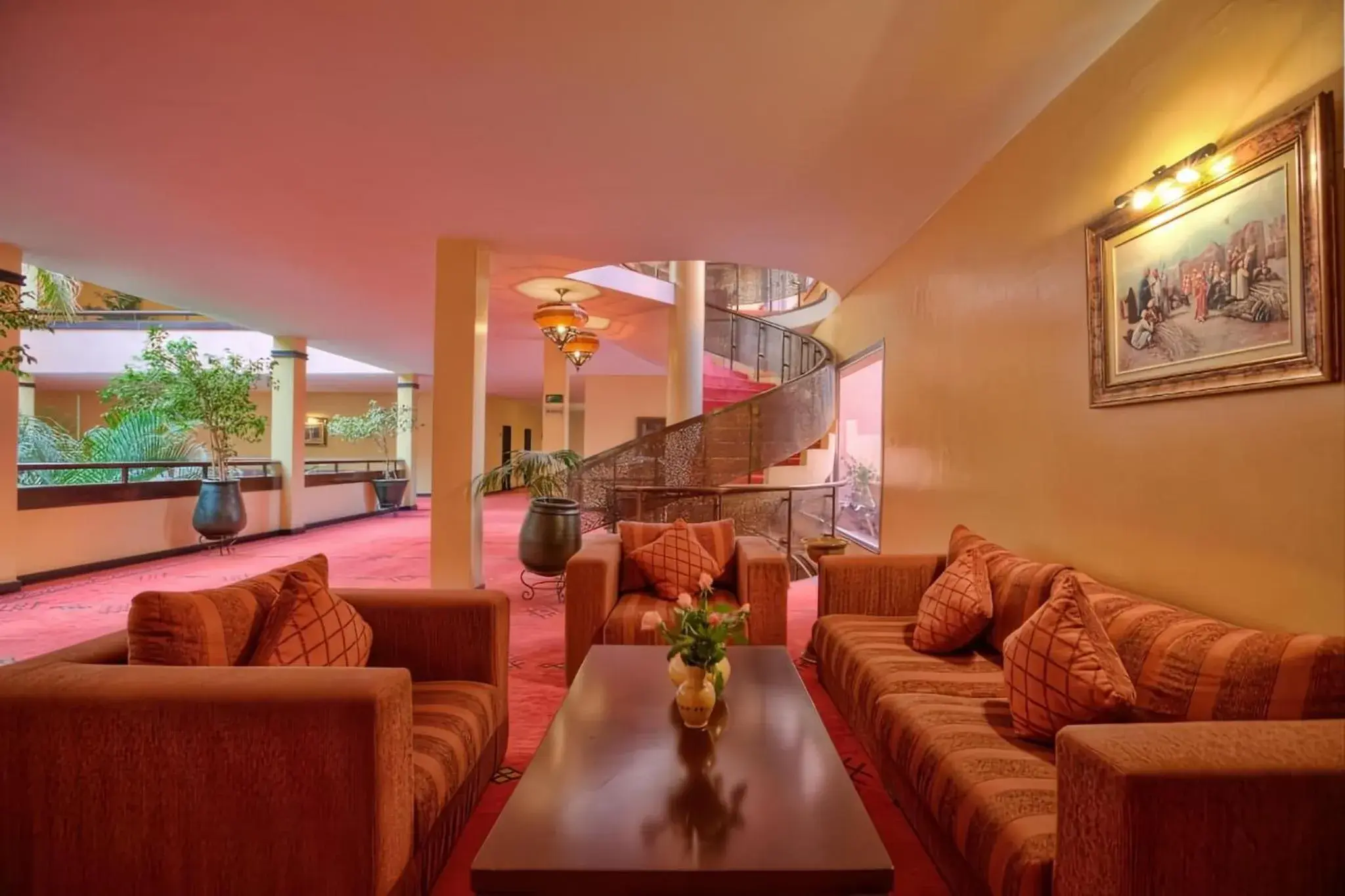 Living room in Hôtel Le Semiramis Marrakech by Bravia Hotels Living room in Hôtel Le Semiramis Marrakech by Bravia Hotels