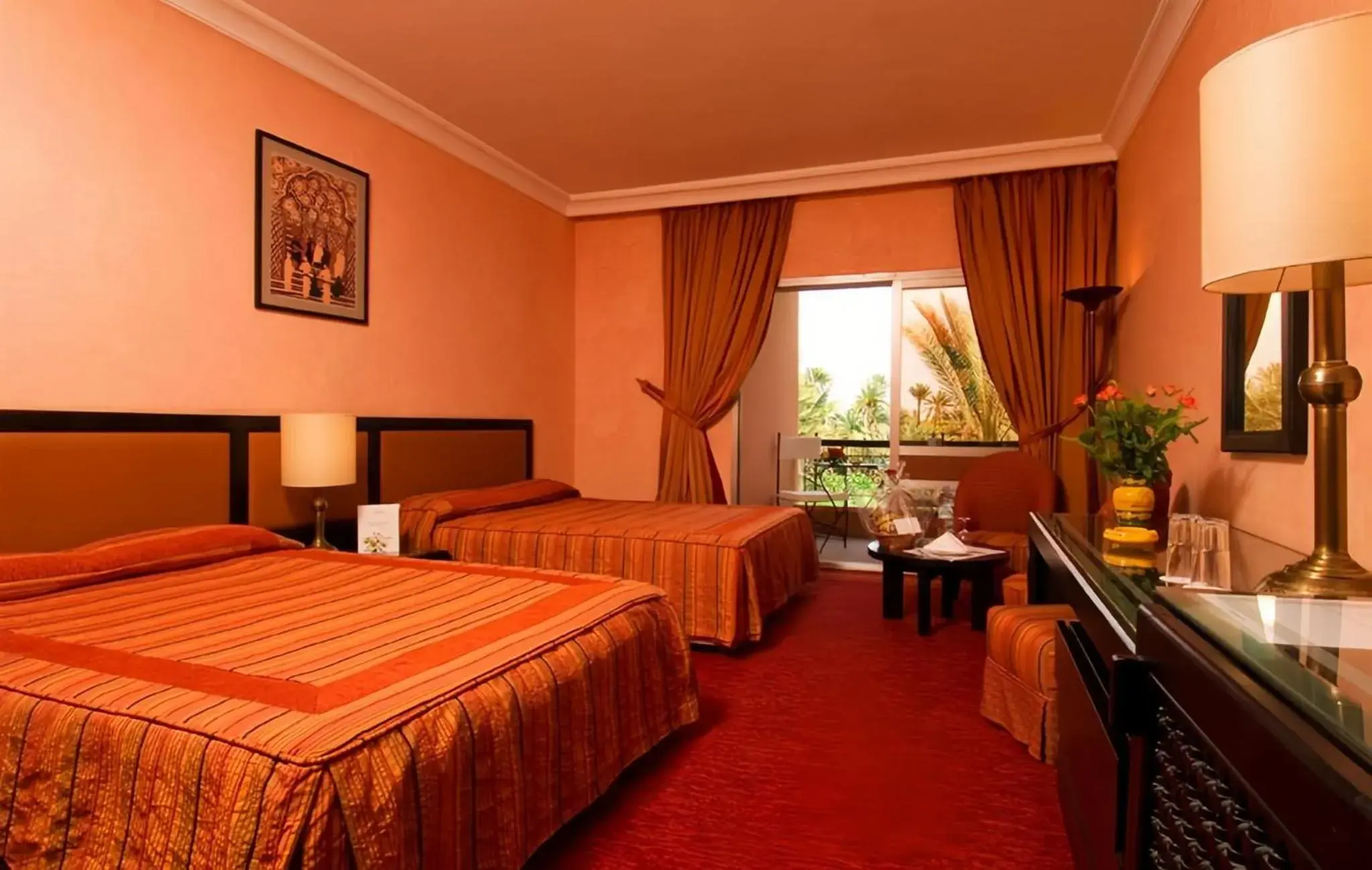 Bed in Hôtel Le Semiramis Marrakech by Bravia Hotels Bed in Hôtel Le Semiramis Marrakech by Bravia Hotels