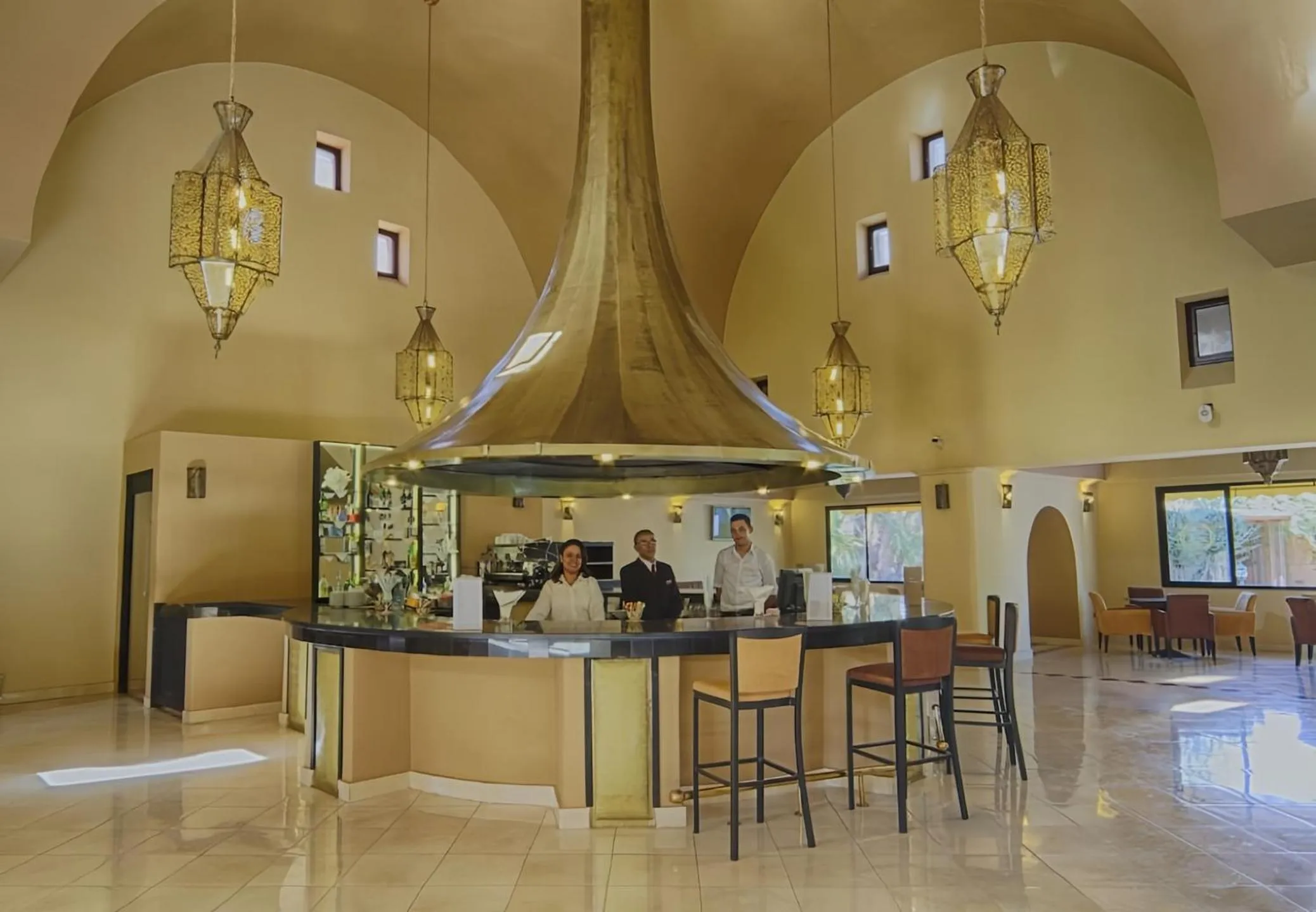 Restaurant/places to eat in Hôtel Le Semiramis Marrakech by Bravia Hotels