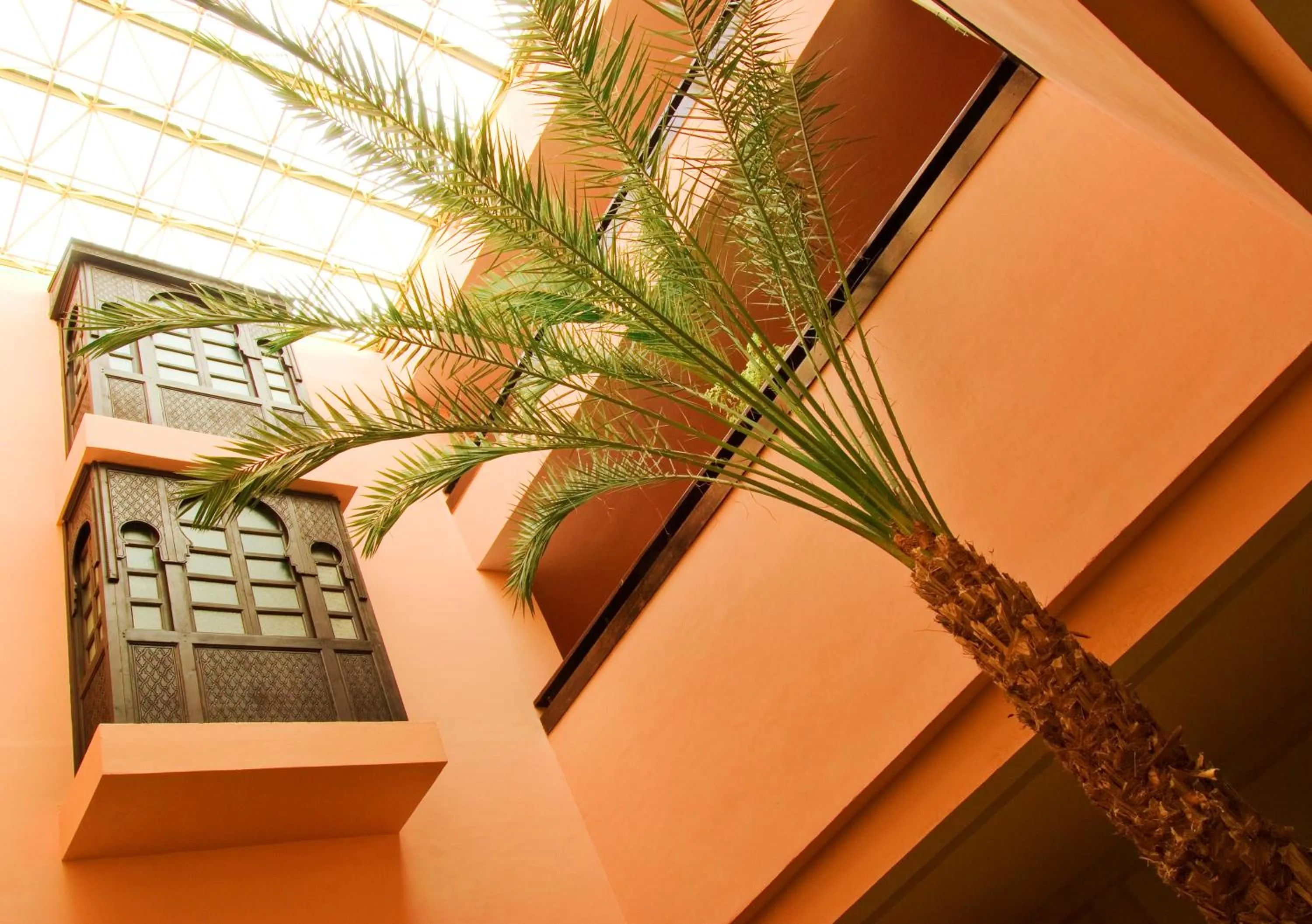 Lobby or reception in Hôtel Le Semiramis Marrakech by Bravia Hotels