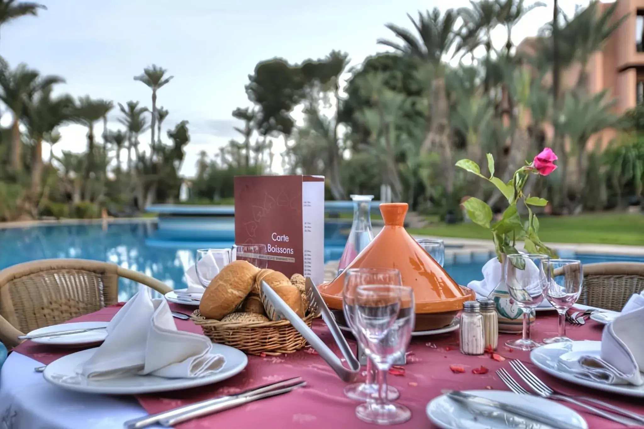 Restaurant/places to eat in Hôtel Le Semiramis Marrakech by Bravia Hotels Restaurant/places to eat in Hôtel Le Semiramis Marrakech by Bravia Hotels
