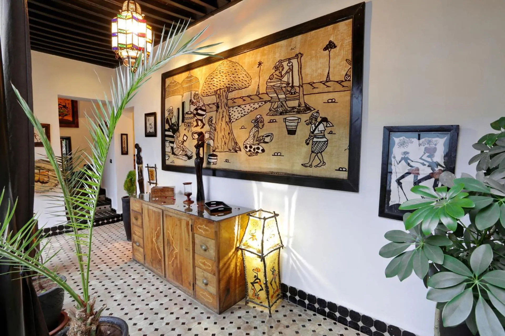 Lobby or reception in Dar Najat