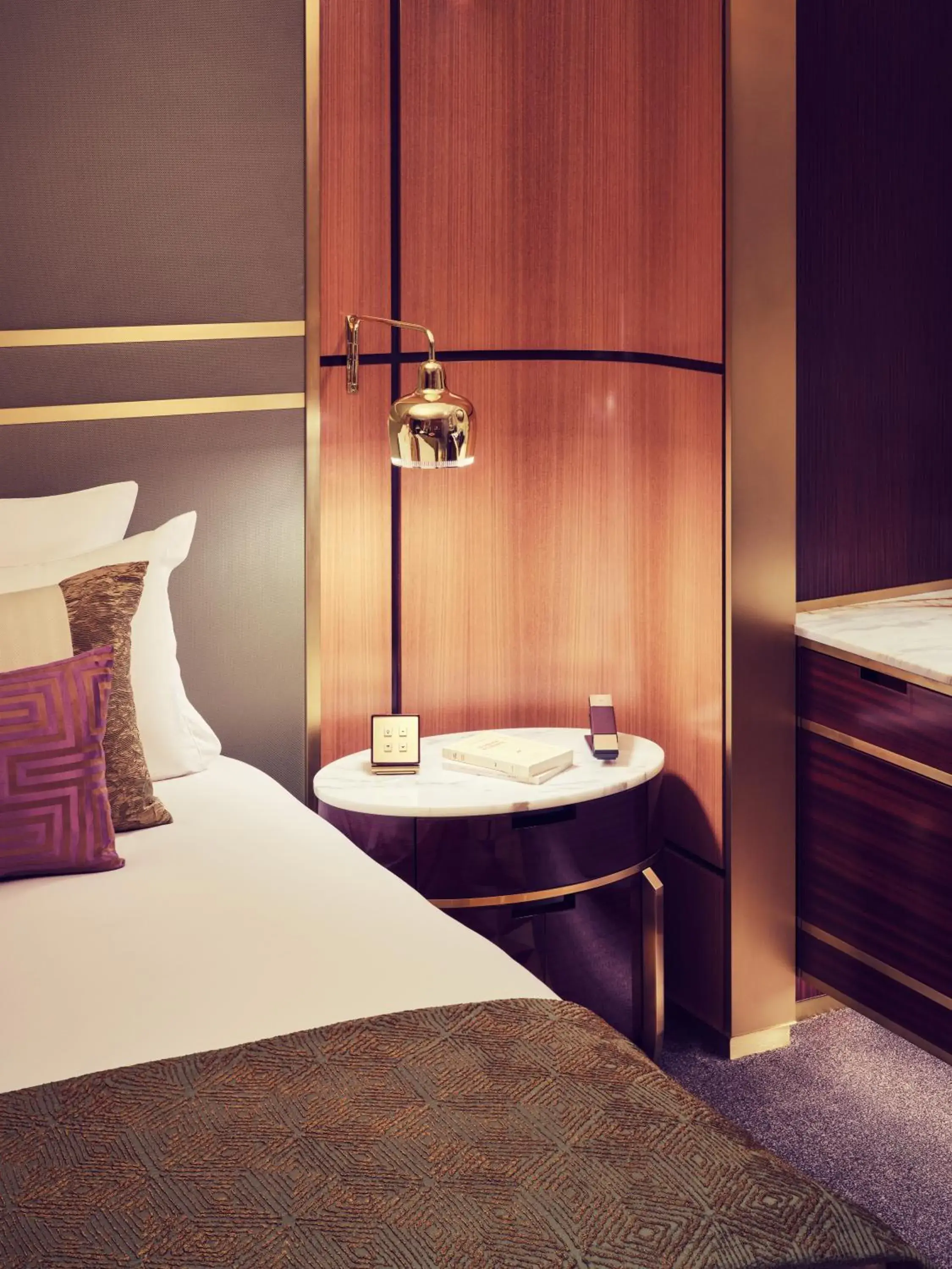 Photo of the whole room, Bed in Royal Mansour Casablanca Photo of the whole room, Bed in Royal Mansour Casablanca