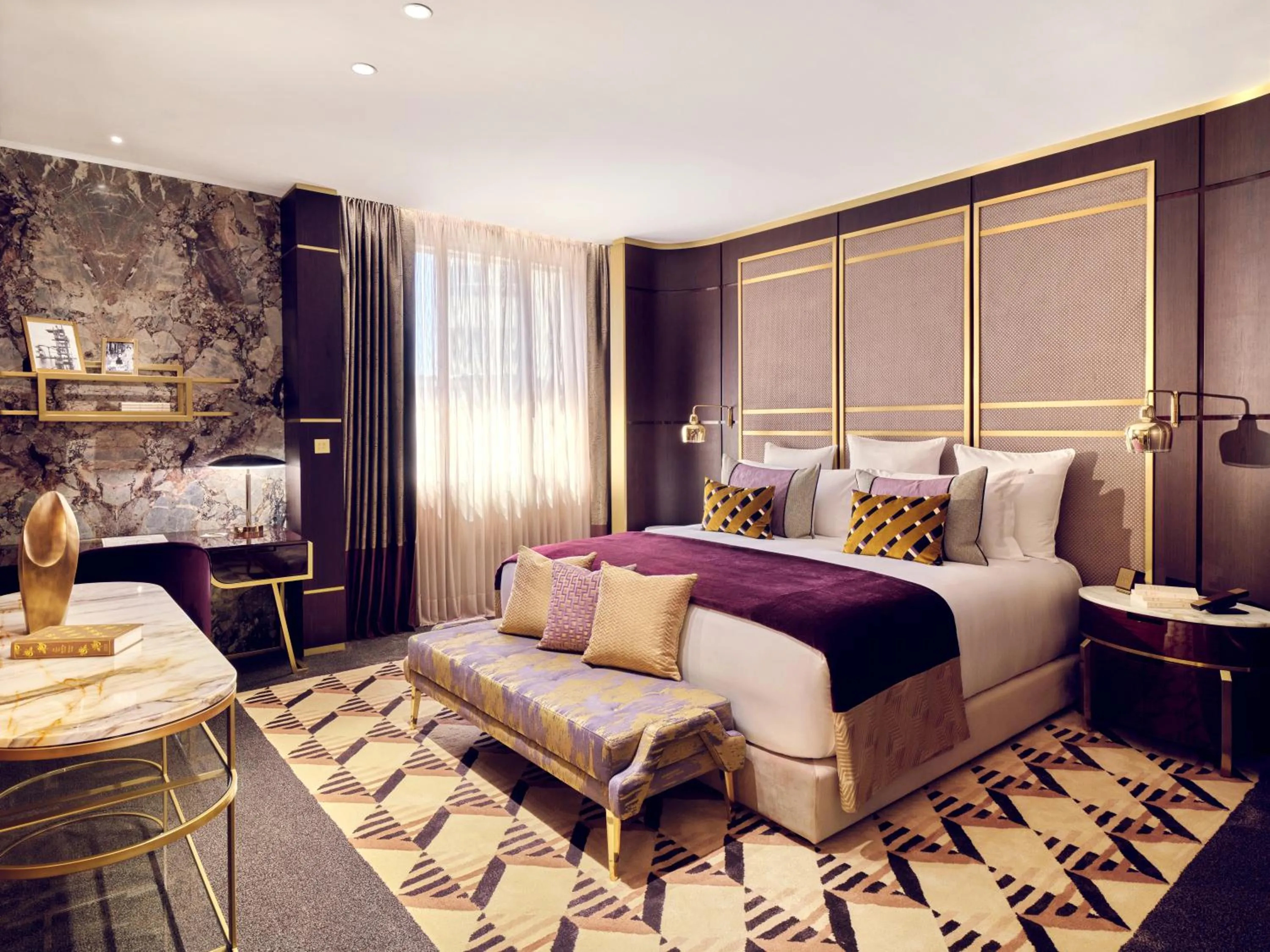 Photo of the whole room, Bed in Royal Mansour Casablanca