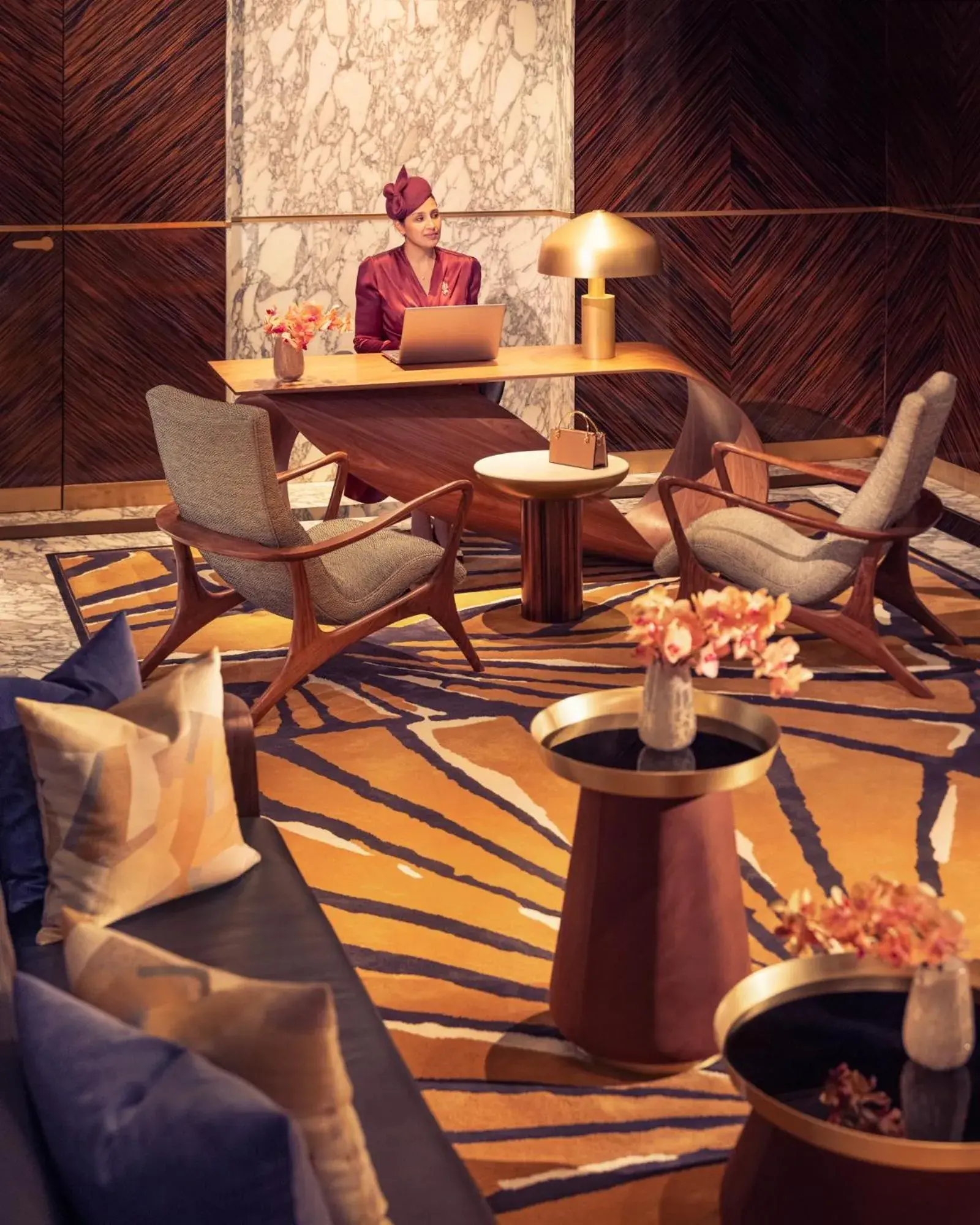 Lobby or reception in Royal Mansour Casablanca Lobby or reception in Royal Mansour Casablanca