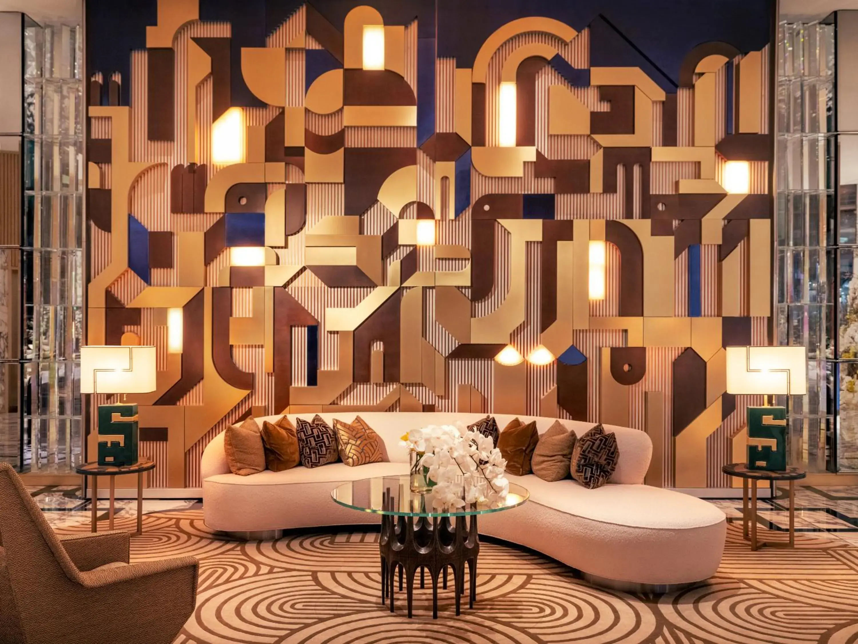 Lobby or reception in Royal Mansour Casablanca Lobby or reception in Royal Mansour Casablanca