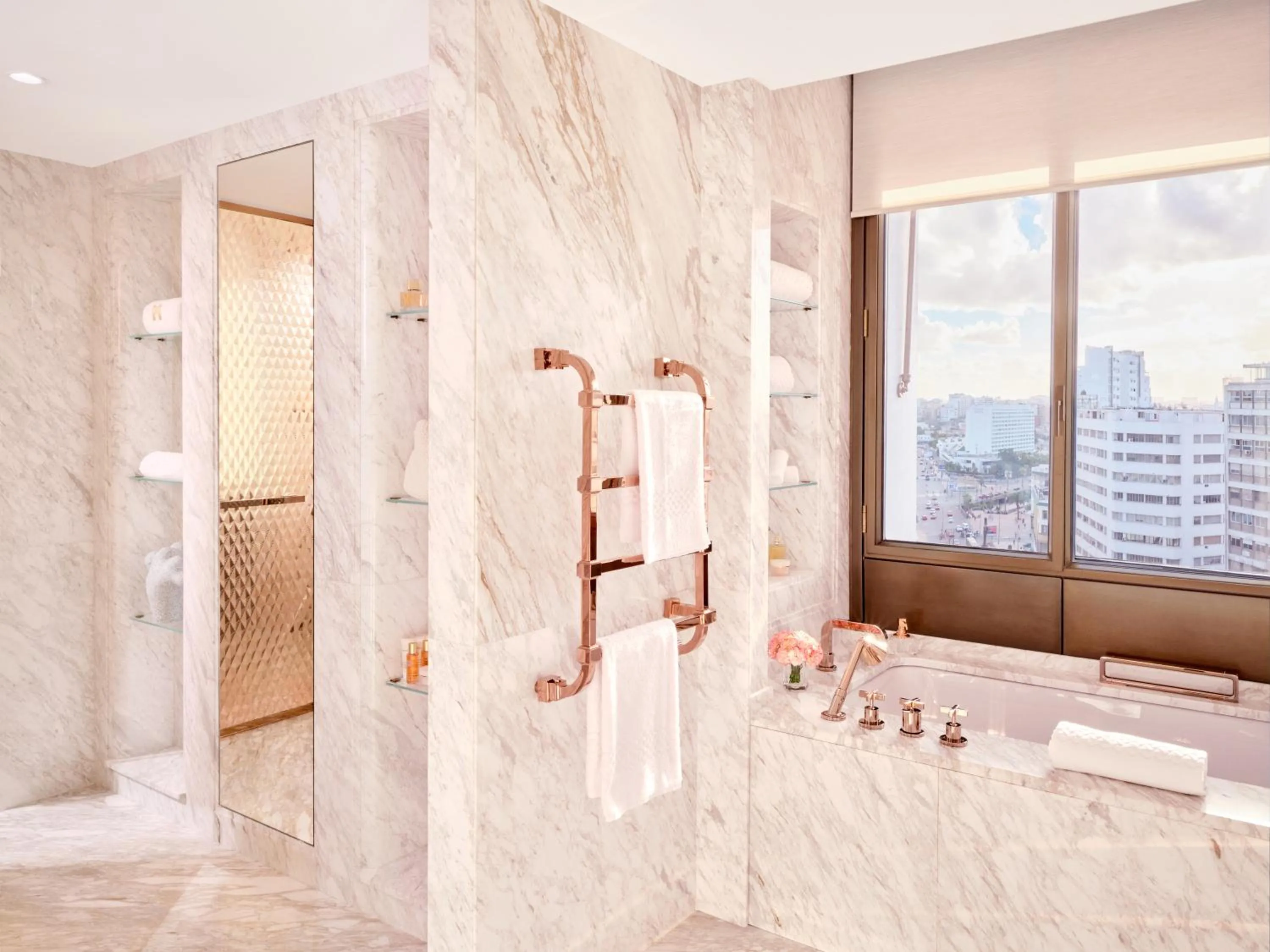 Bathroom in Royal Mansour Casablanca