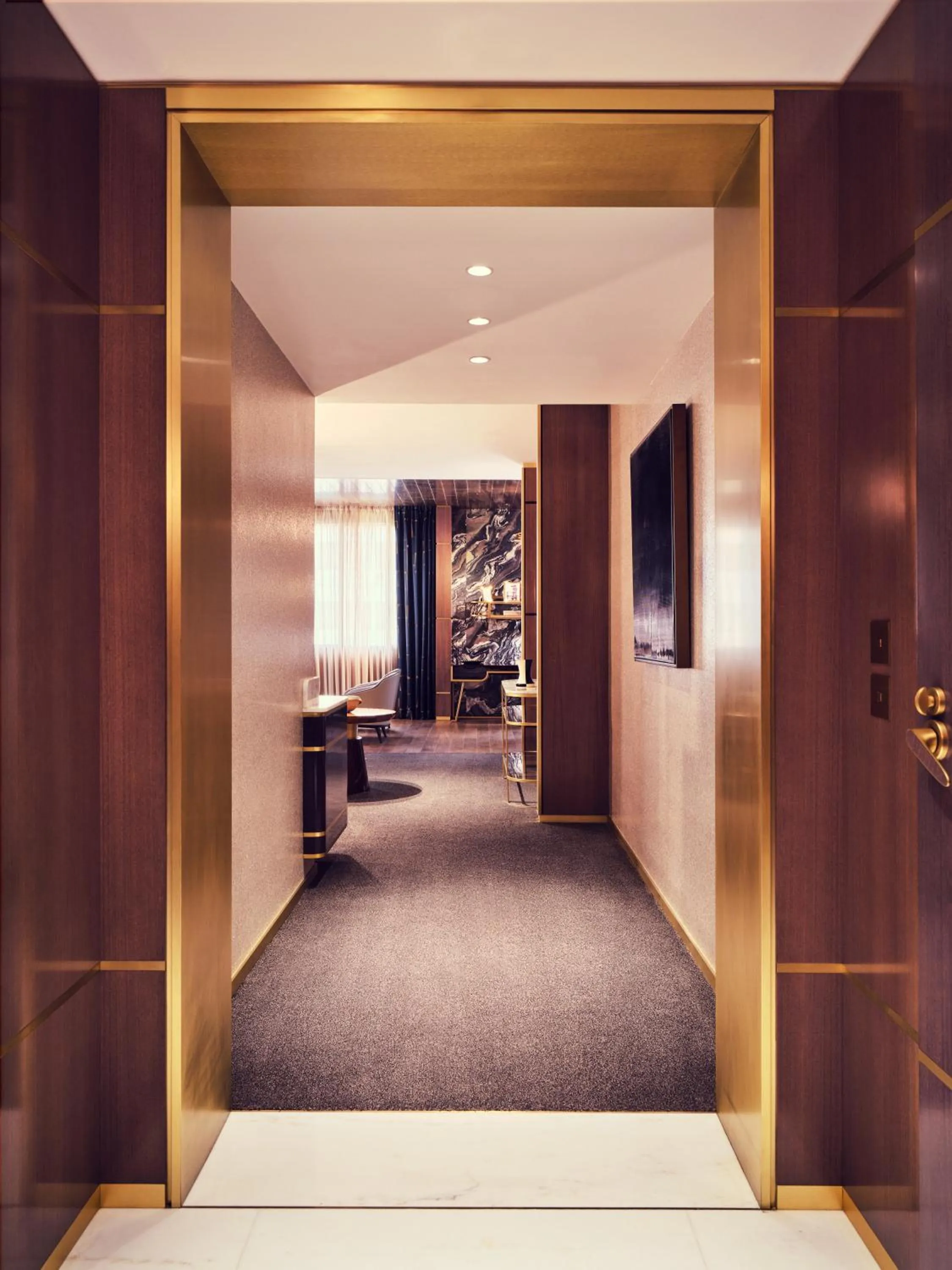 Living room in Royal Mansour Casablanca