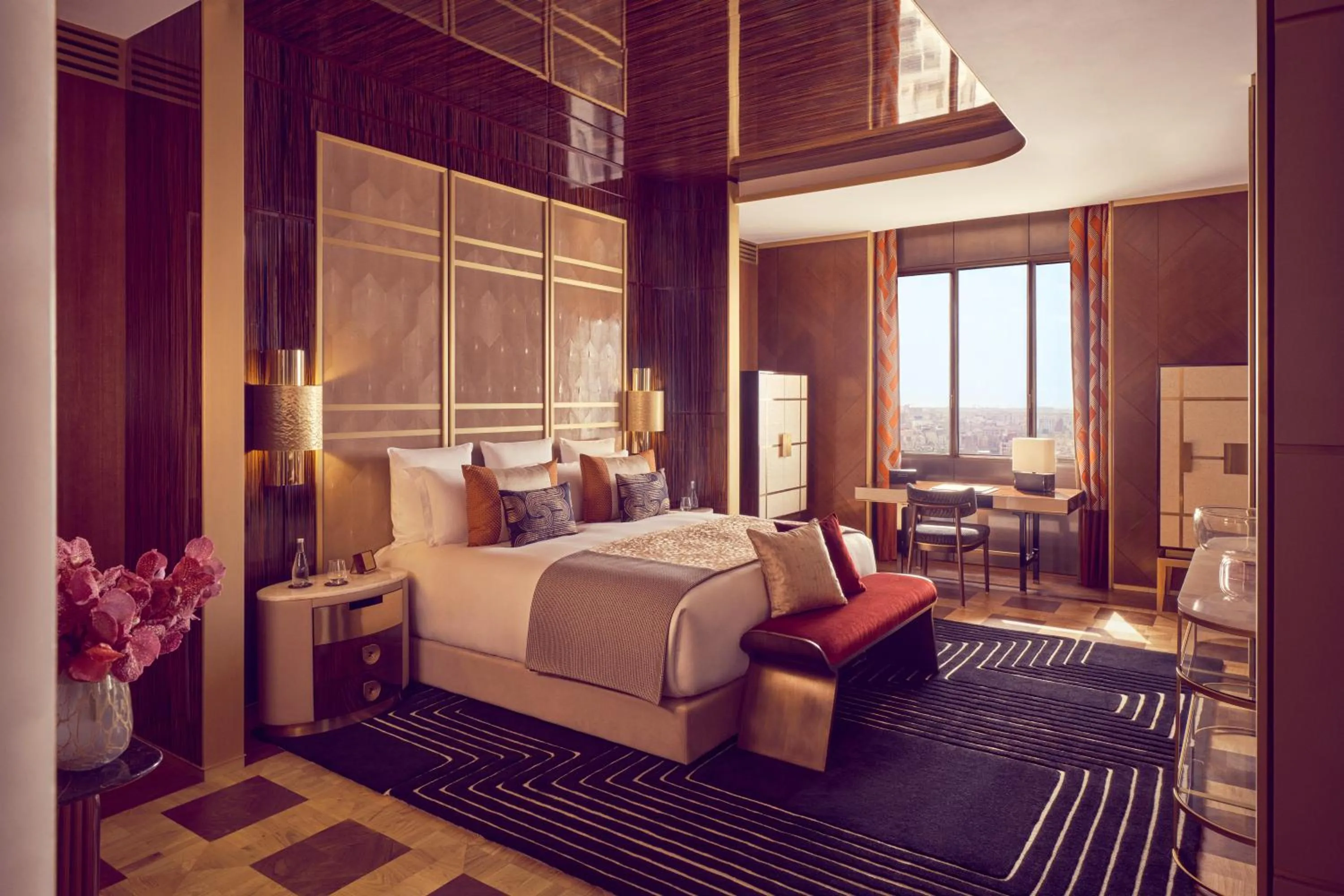 Bedroom, Bed in Royal Mansour Casablanca