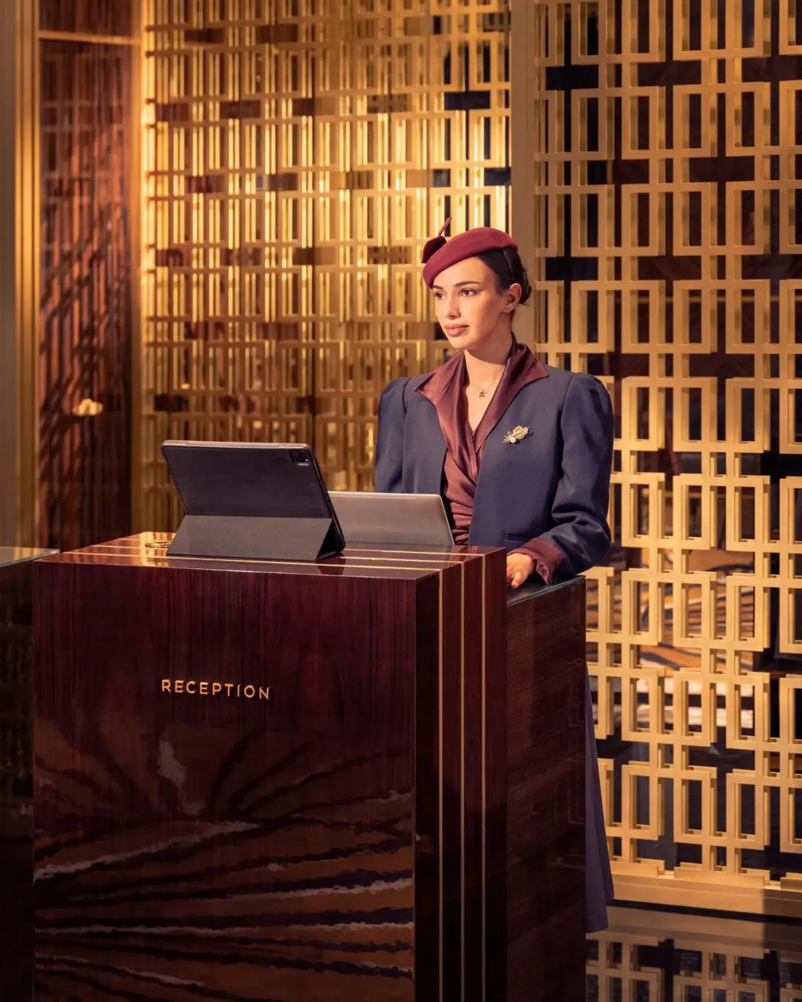 Lobby or reception in Royal Mansour Casablanca Lobby or reception in Royal Mansour Casablanca