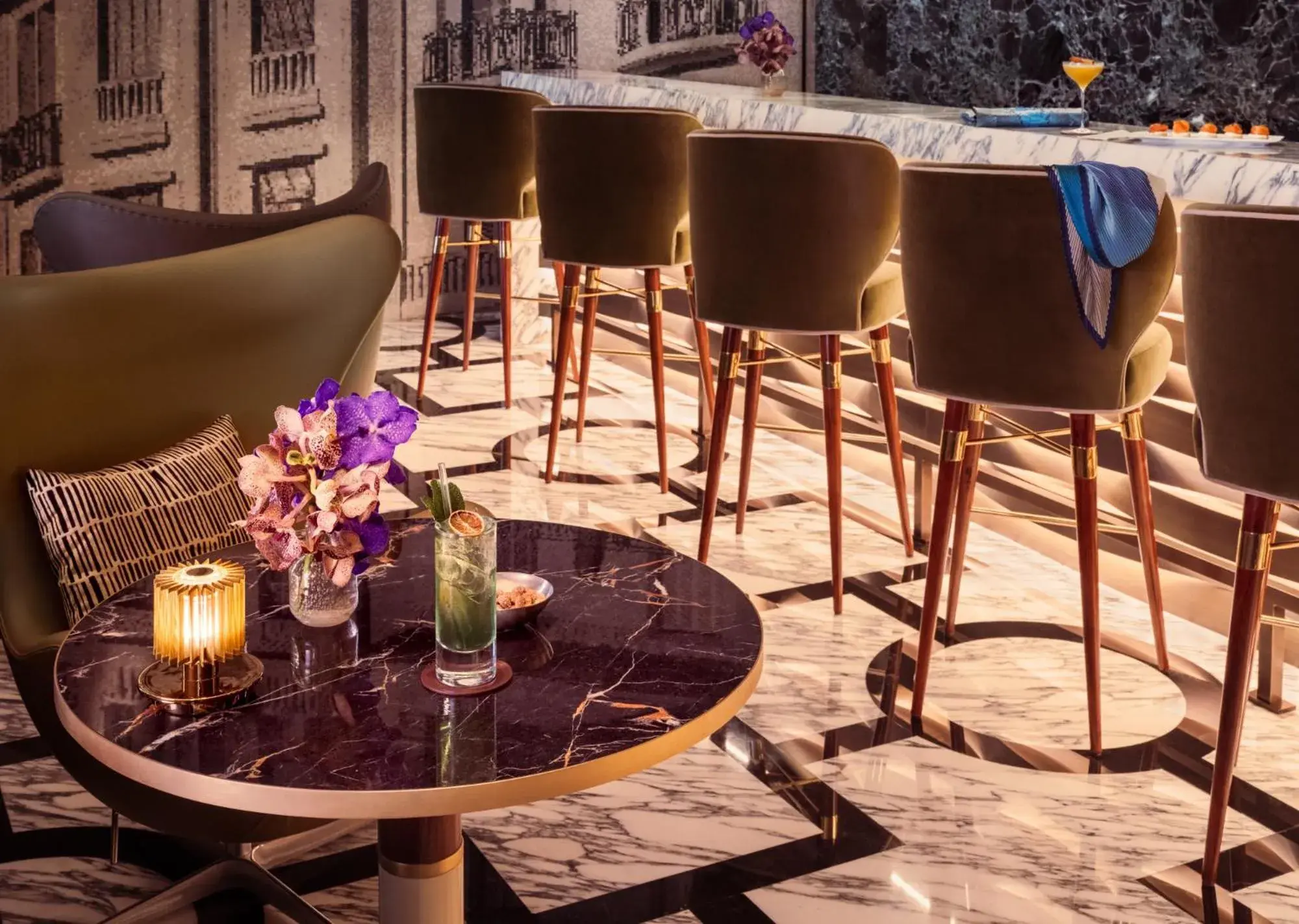 Lounge or bar in Royal Mansour Casablanca Lounge or bar in Royal Mansour Casablanca