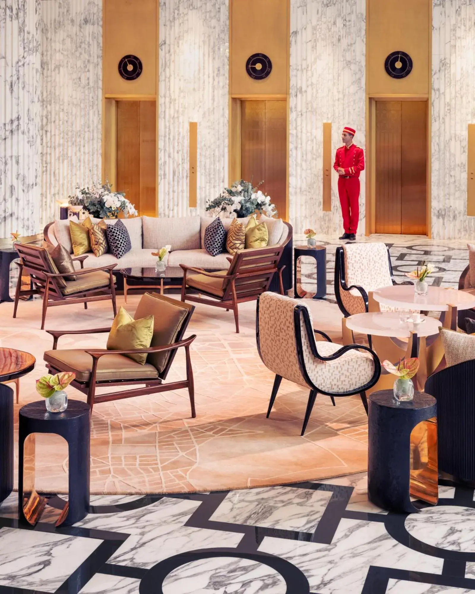 Lobby or reception in Royal Mansour Casablanca Lobby or reception in Royal Mansour Casablanca