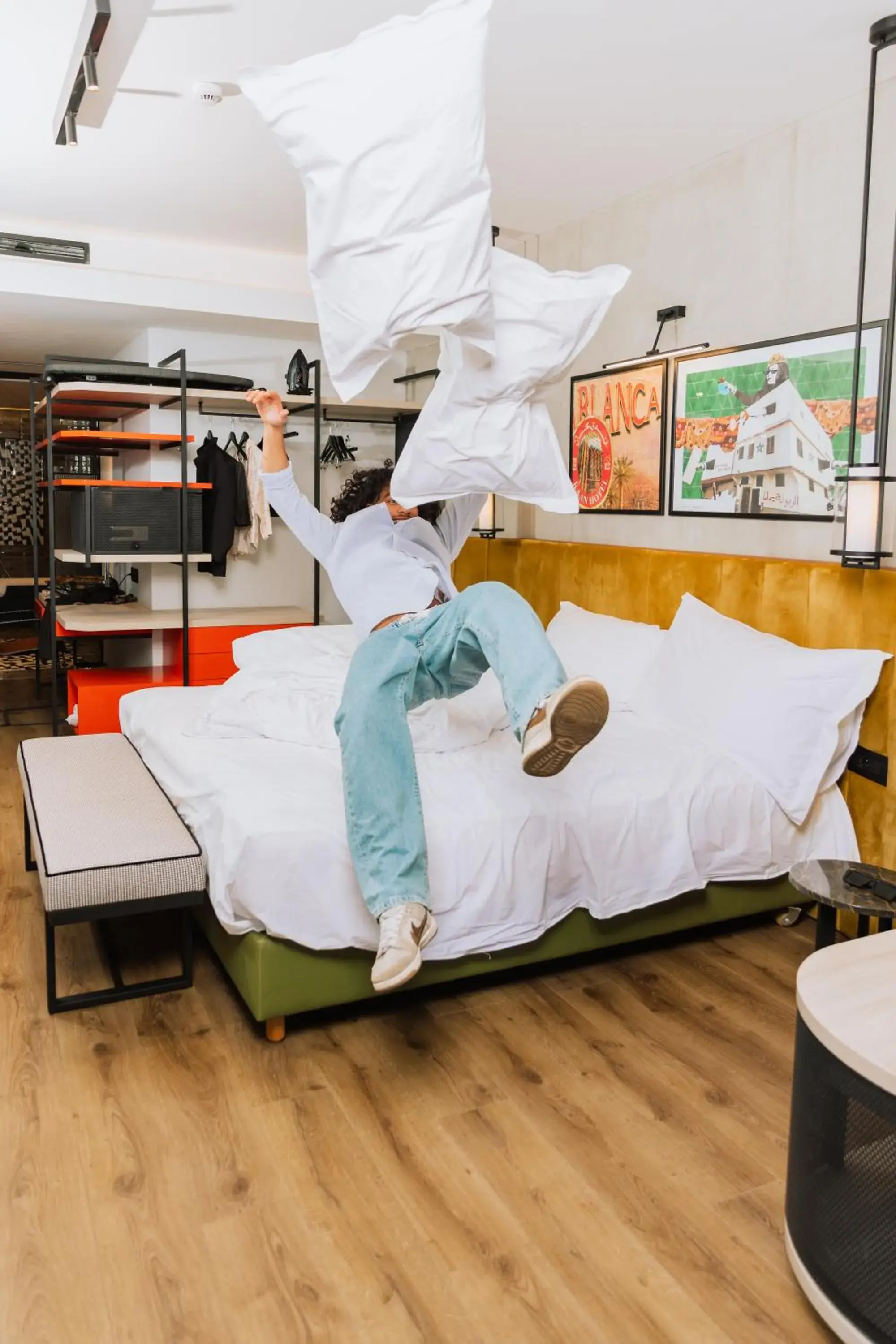 Bedroom, Bed in Kaan Casablanca Bedroom, Bed in Kaan Casablanca