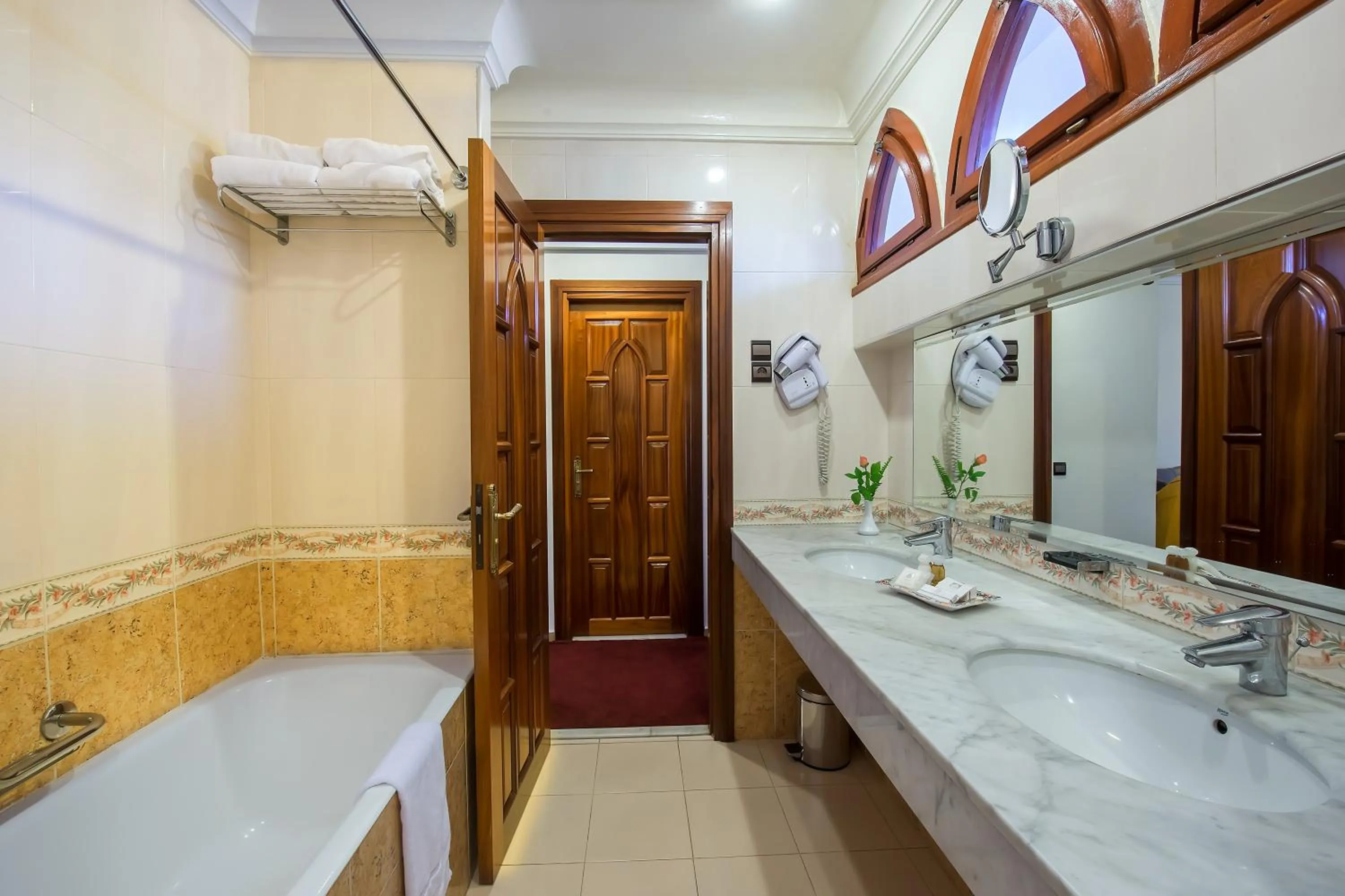 Bathroom in Hôtel Club Val d'Anfa Casablanca Ocean view