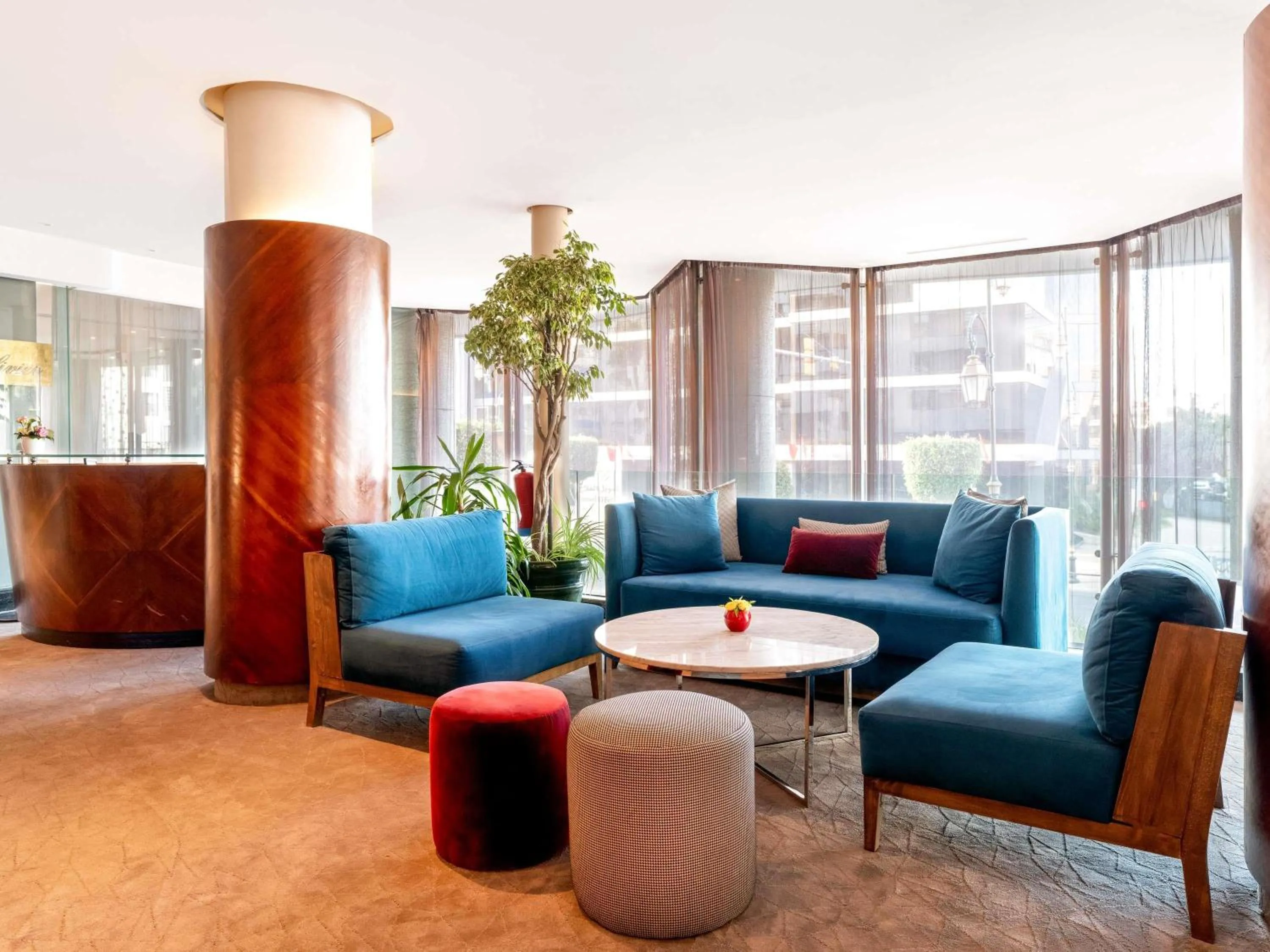 Lounge or bar in Le Diwan Hotel Rabat - MGallery Collection