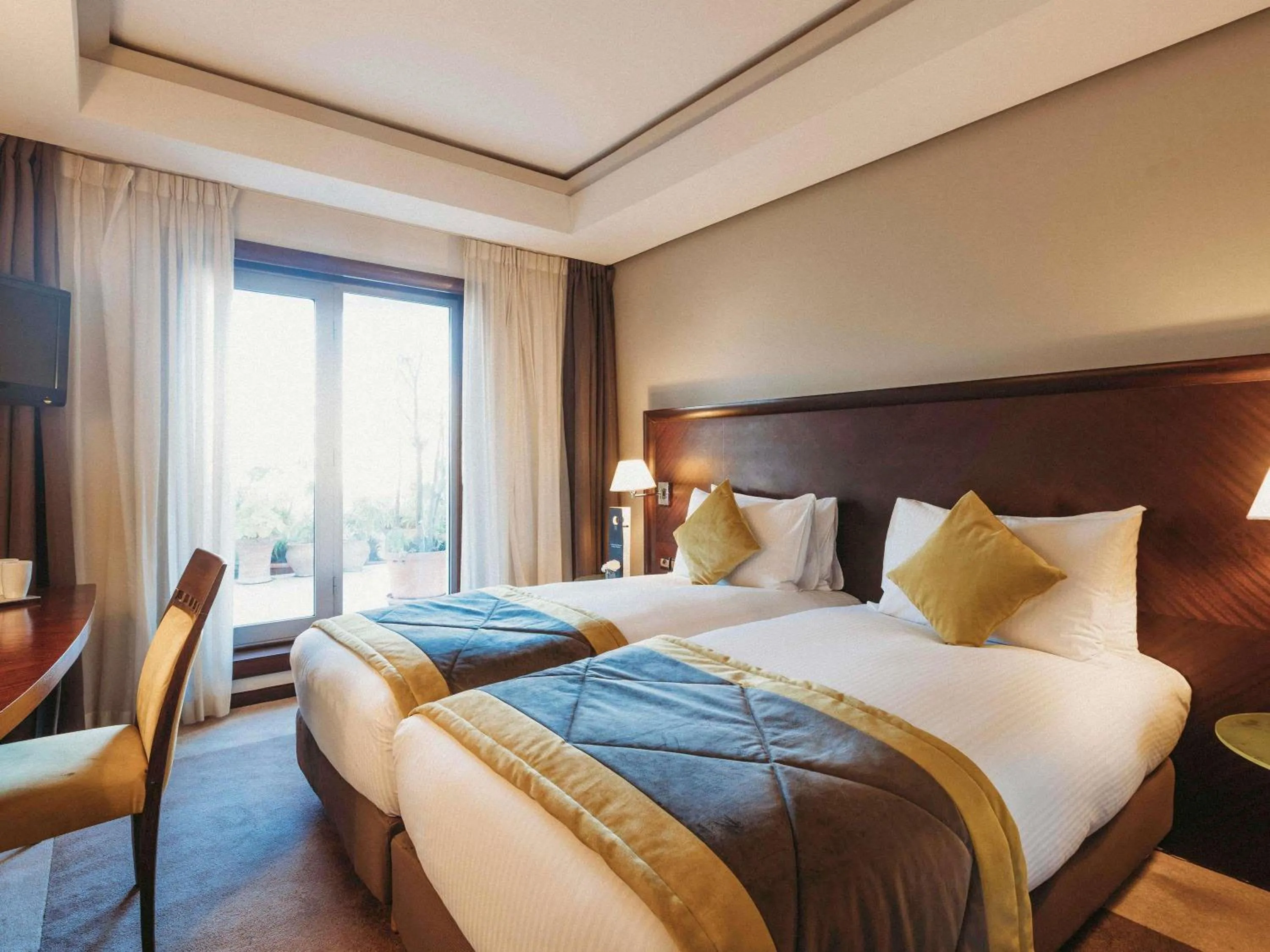 Bedroom, Bed in Le Diwan Hotel Rabat - MGallery Collection