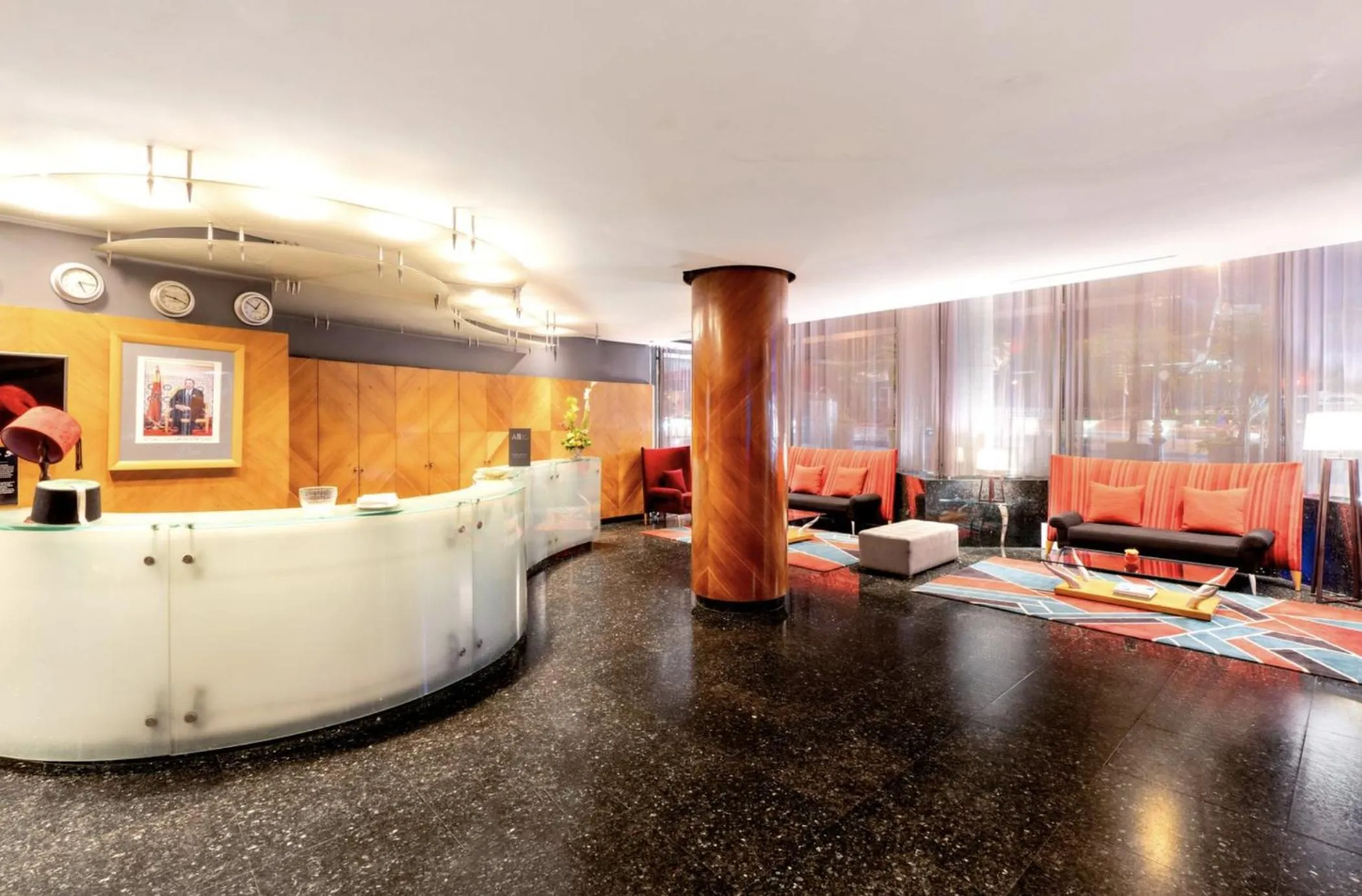 Lobby or reception in Le Diwan Hotel Rabat - MGallery Collection