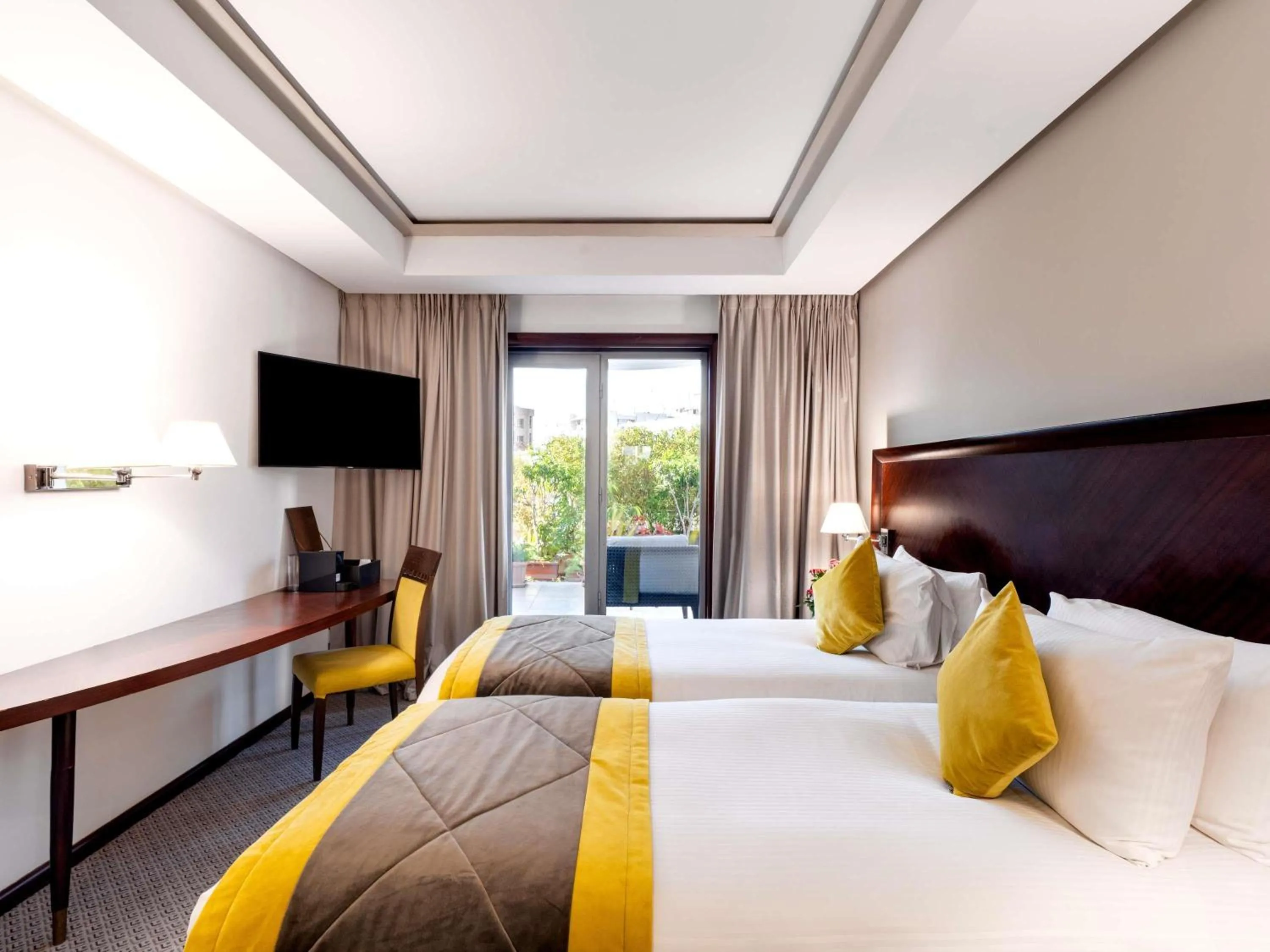 Bedroom, Bed in Le Diwan Hotel Rabat - MGallery Collection