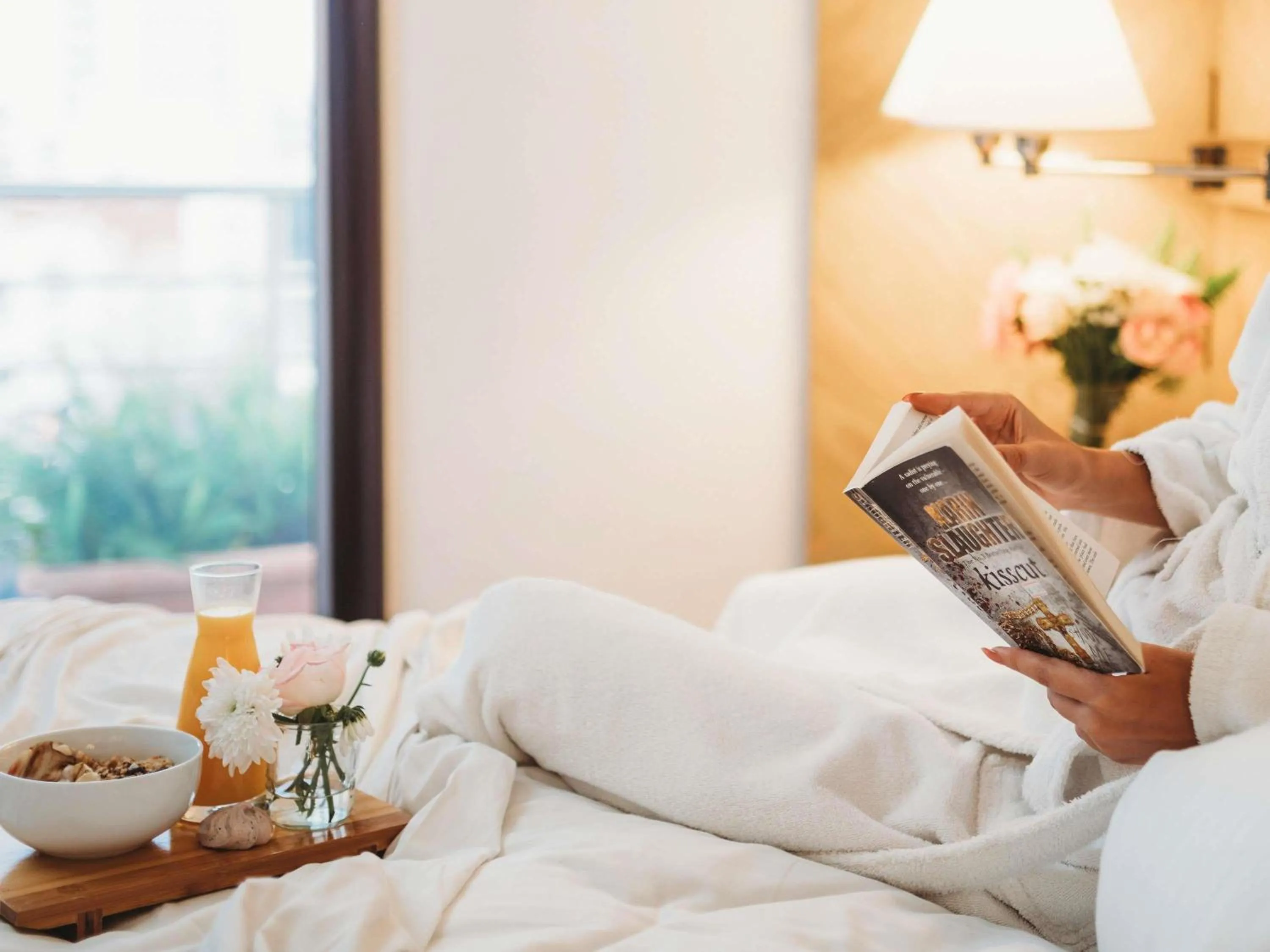 Bedroom, Bed in Le Diwan Hotel Rabat - MGallery Collection