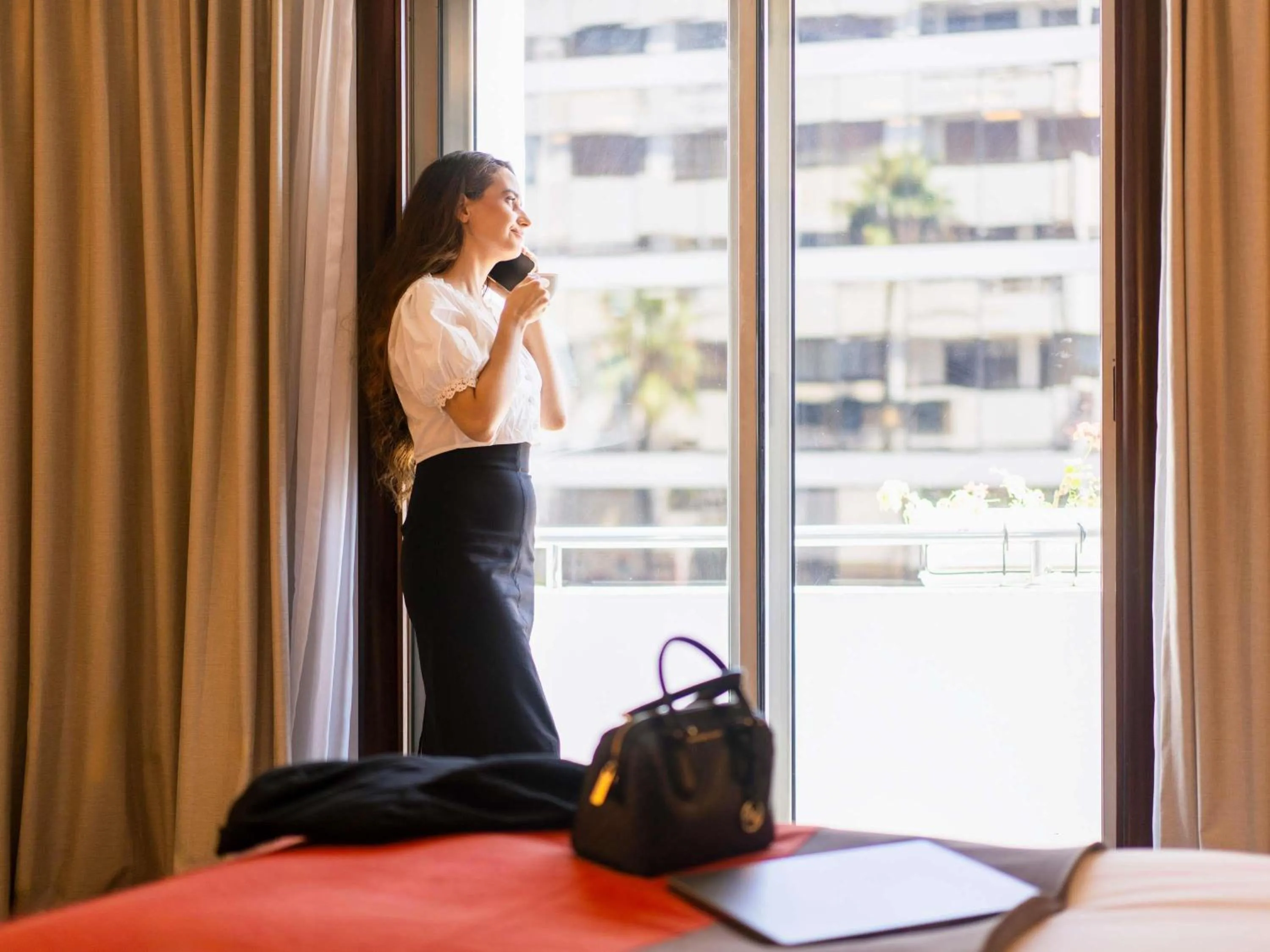 Bedroom in Le Diwan Hotel Rabat - MGallery Collection