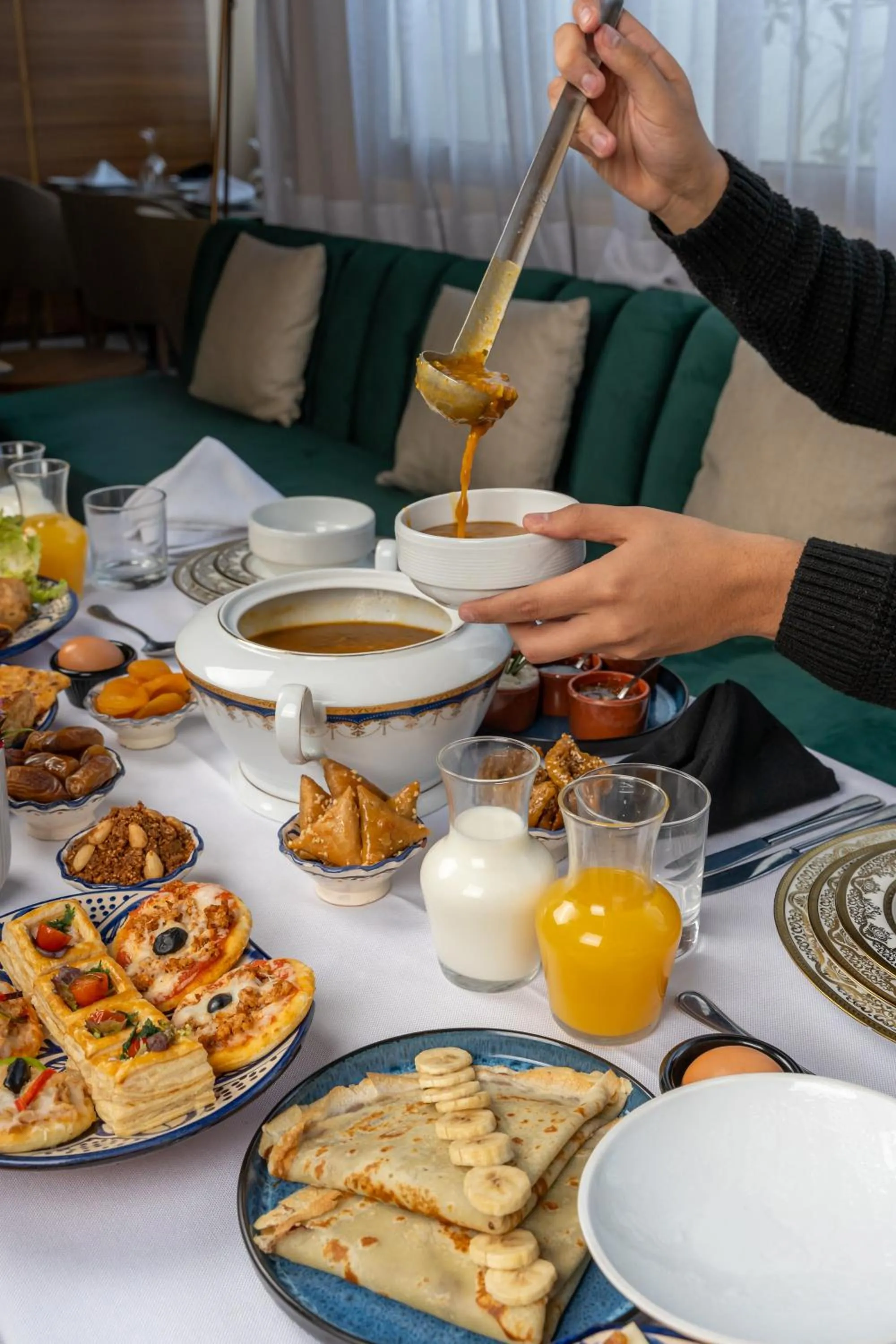 Restaurant/places to eat in Kenzi Basma