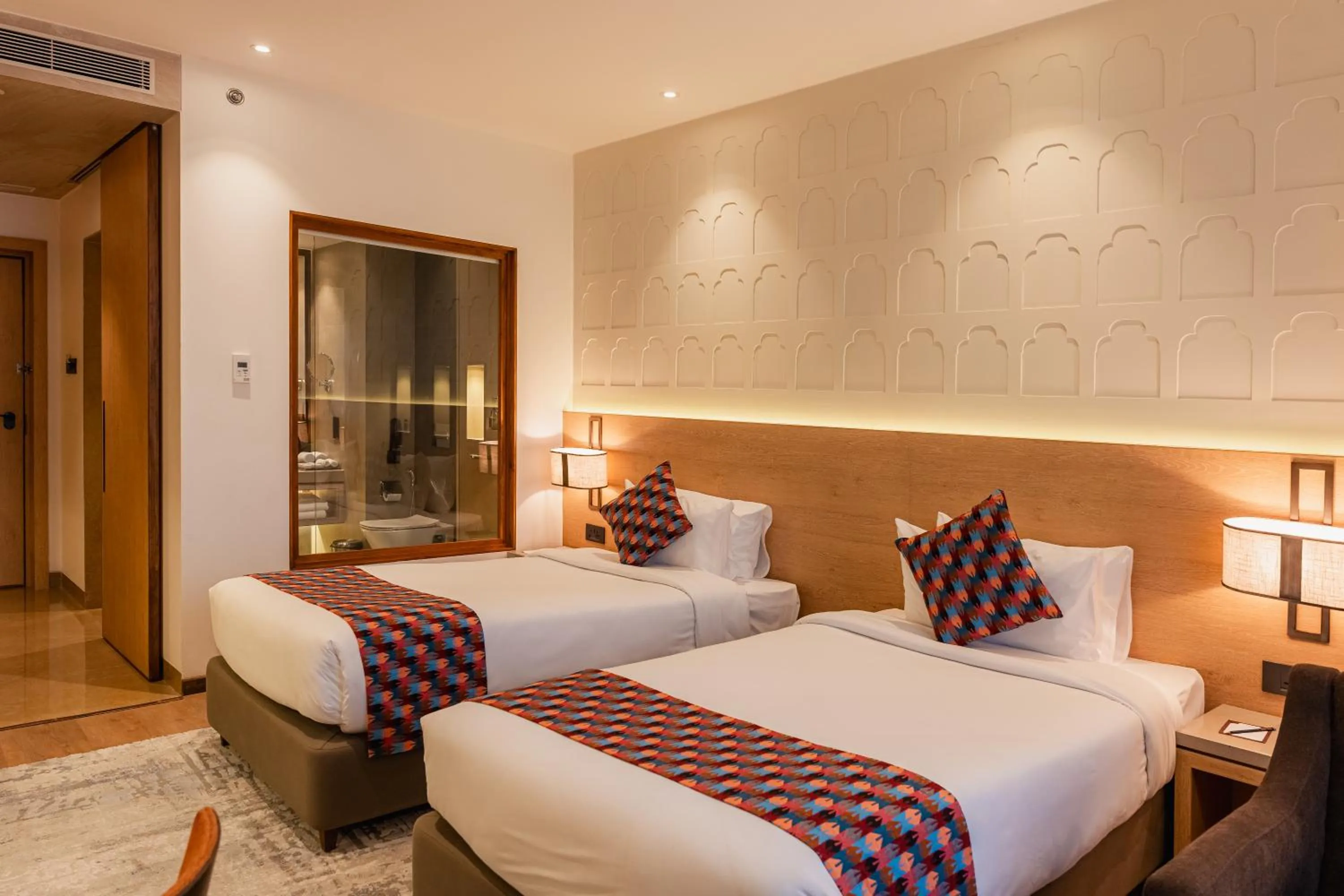 Bed in Siddhartha Vilasa, Bhairahawa