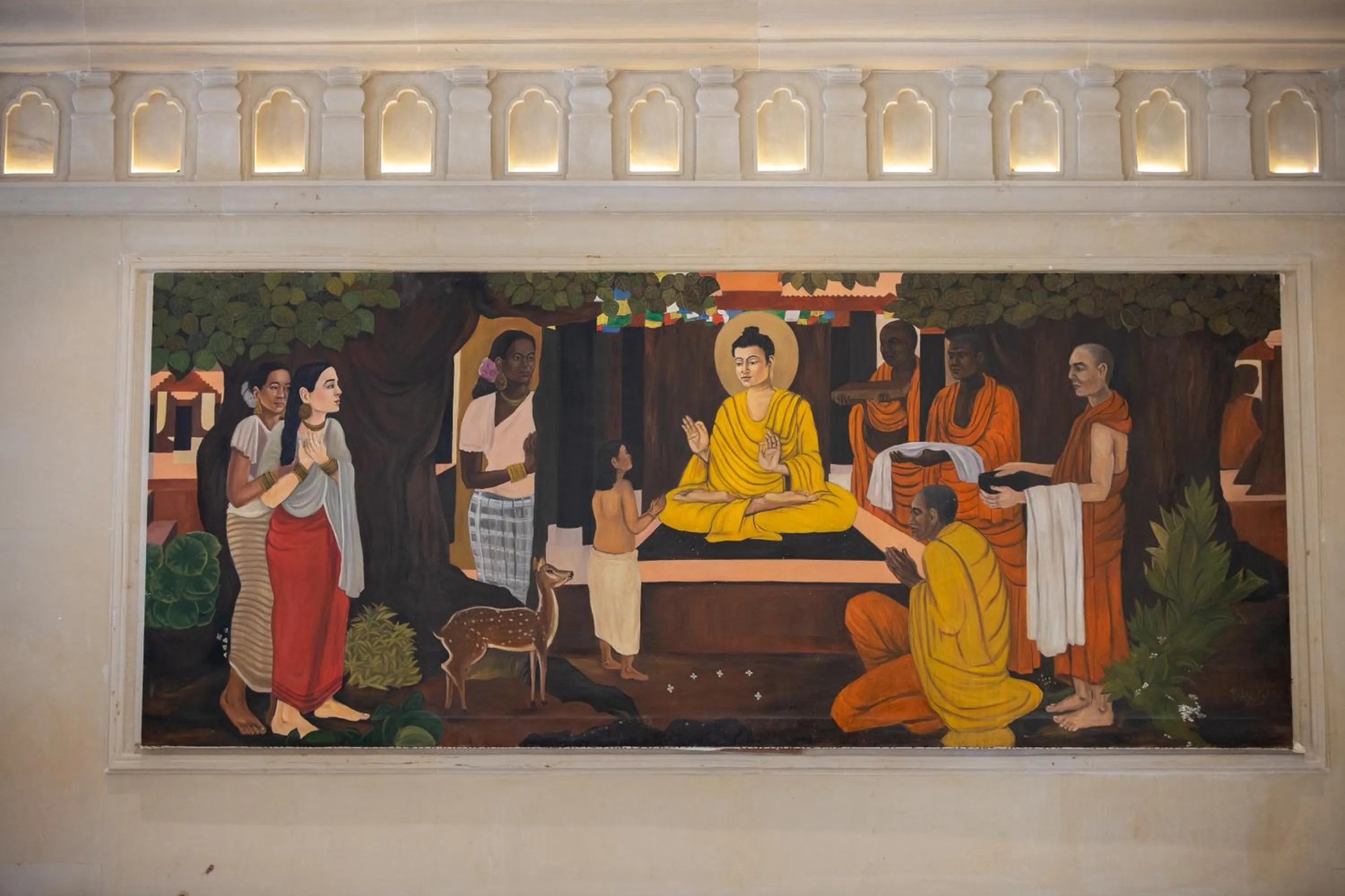 Lobby or reception in Siddhartha Vilasa, Bhairahawa