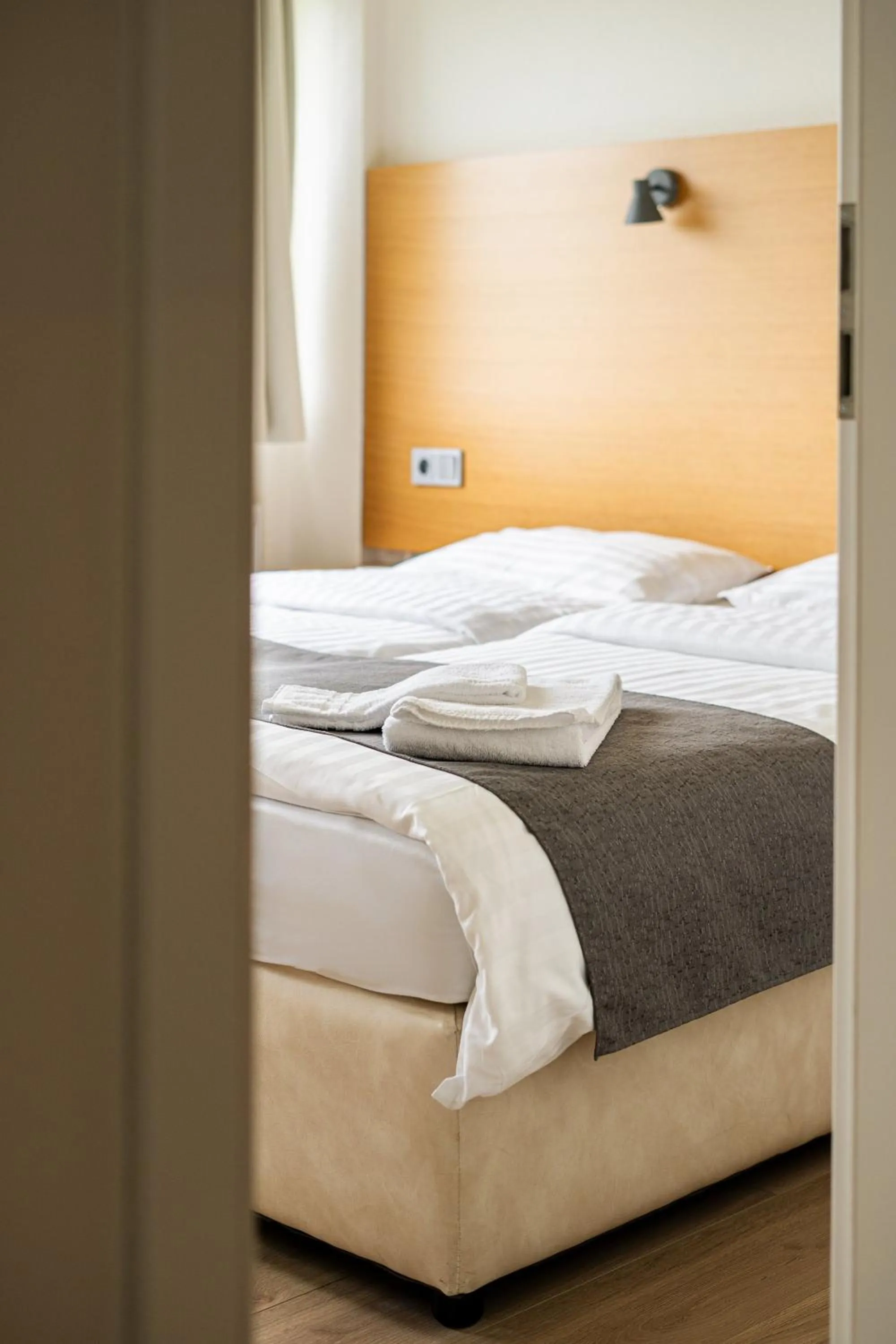 Bedroom, Bed in Hotel Jökull