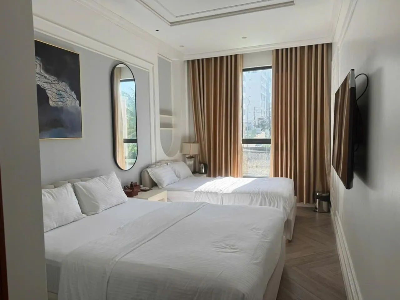 Bed in Phúc Thắng Hotel