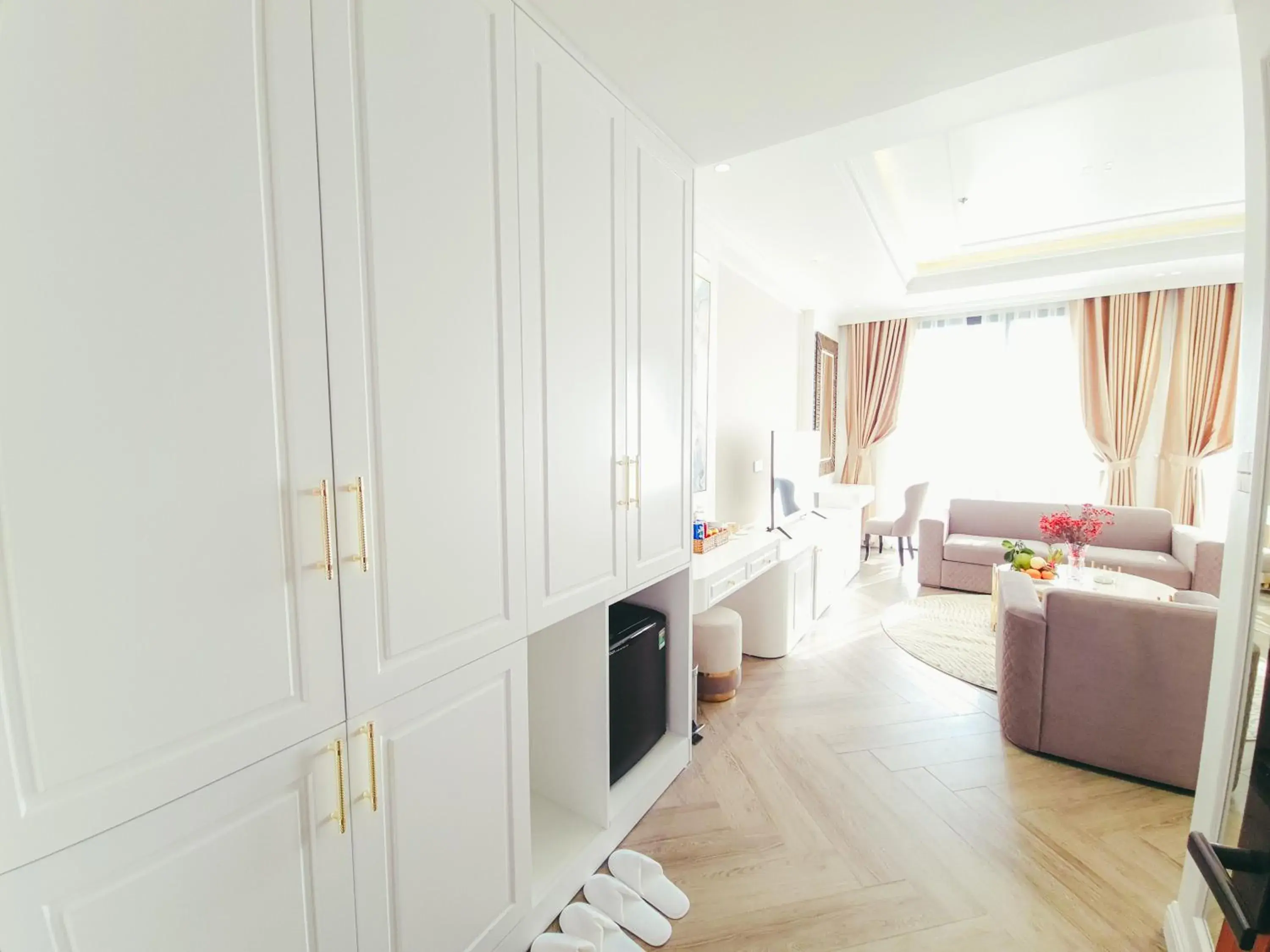 Bed in Phúc Thắng Hotel Bed in Phúc Thắng Hotel