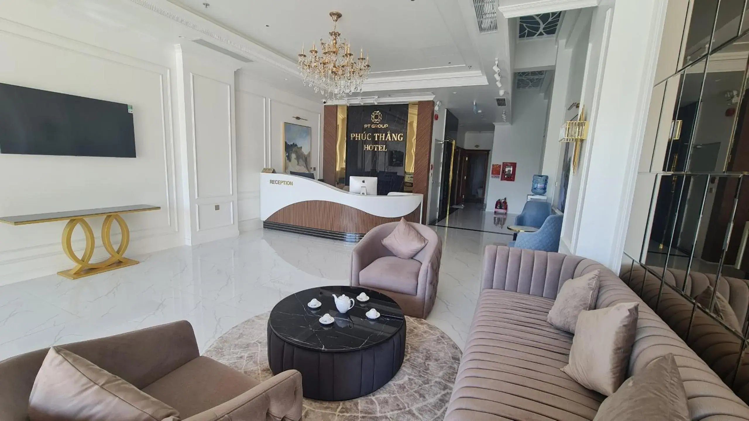 Living room in Phúc Thắng Hotel Living room in Phúc Thắng Hotel