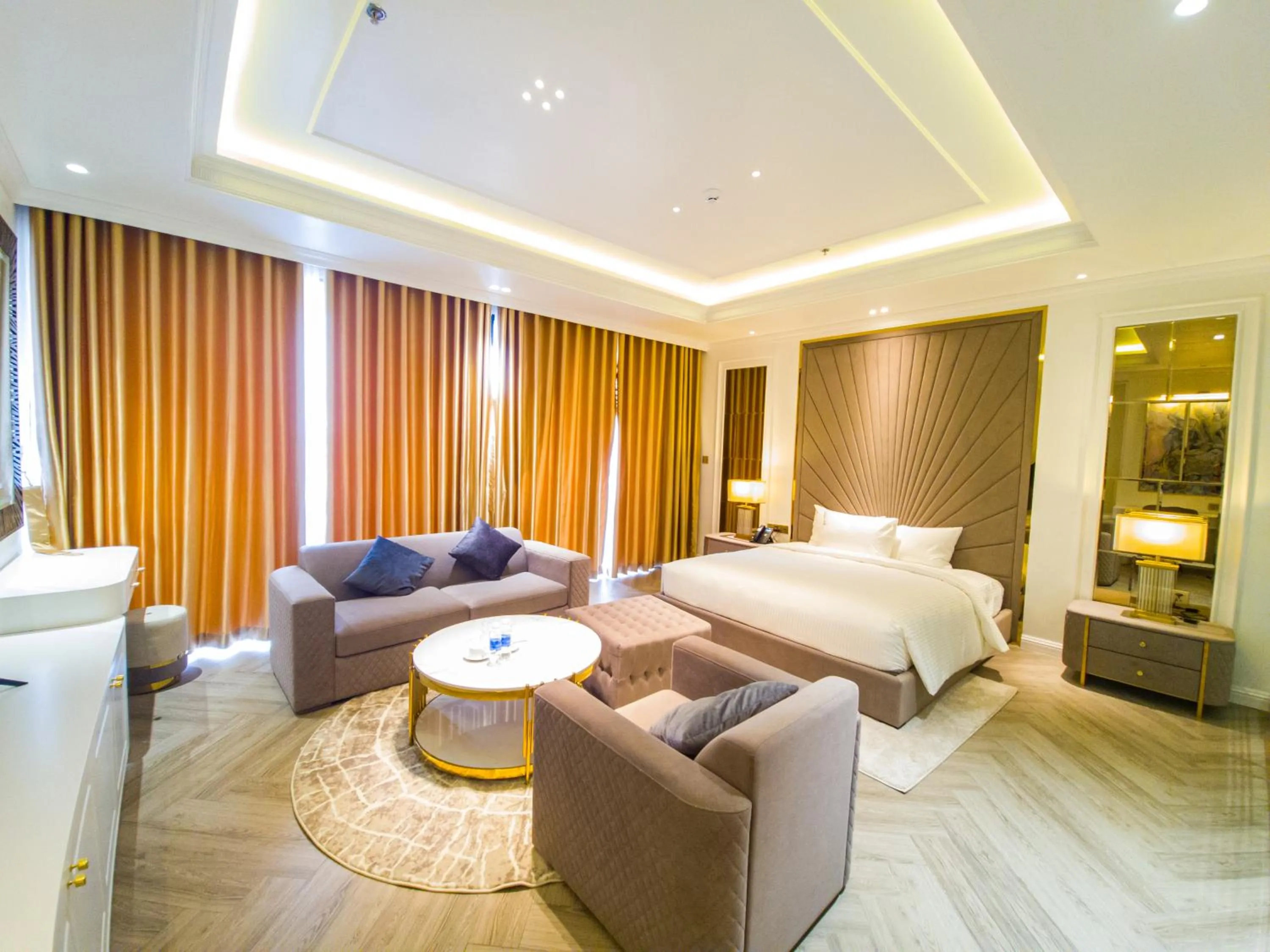 Bed in Phúc Thắng Hotel