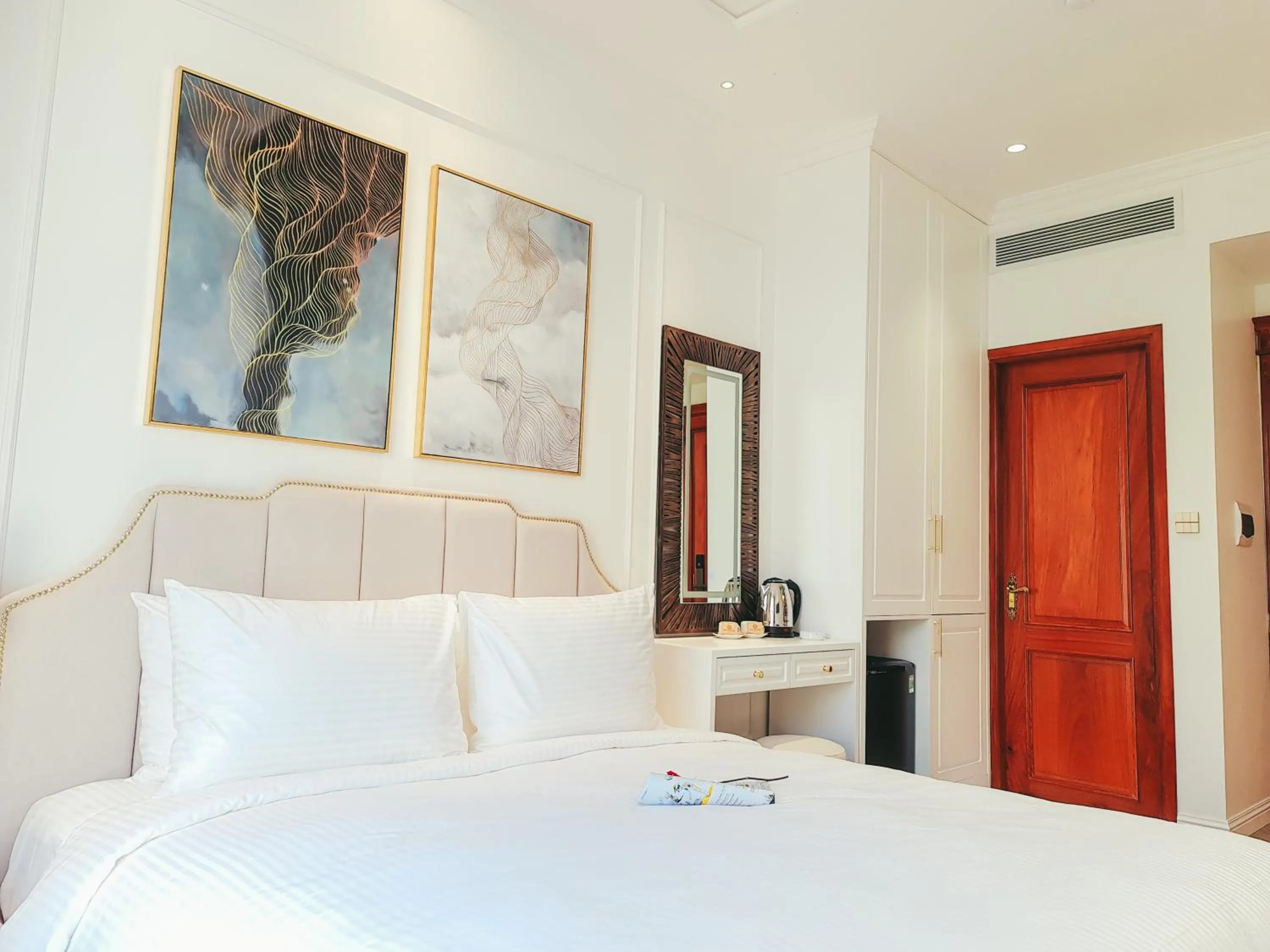 Bed in Phúc Thắng Hotel