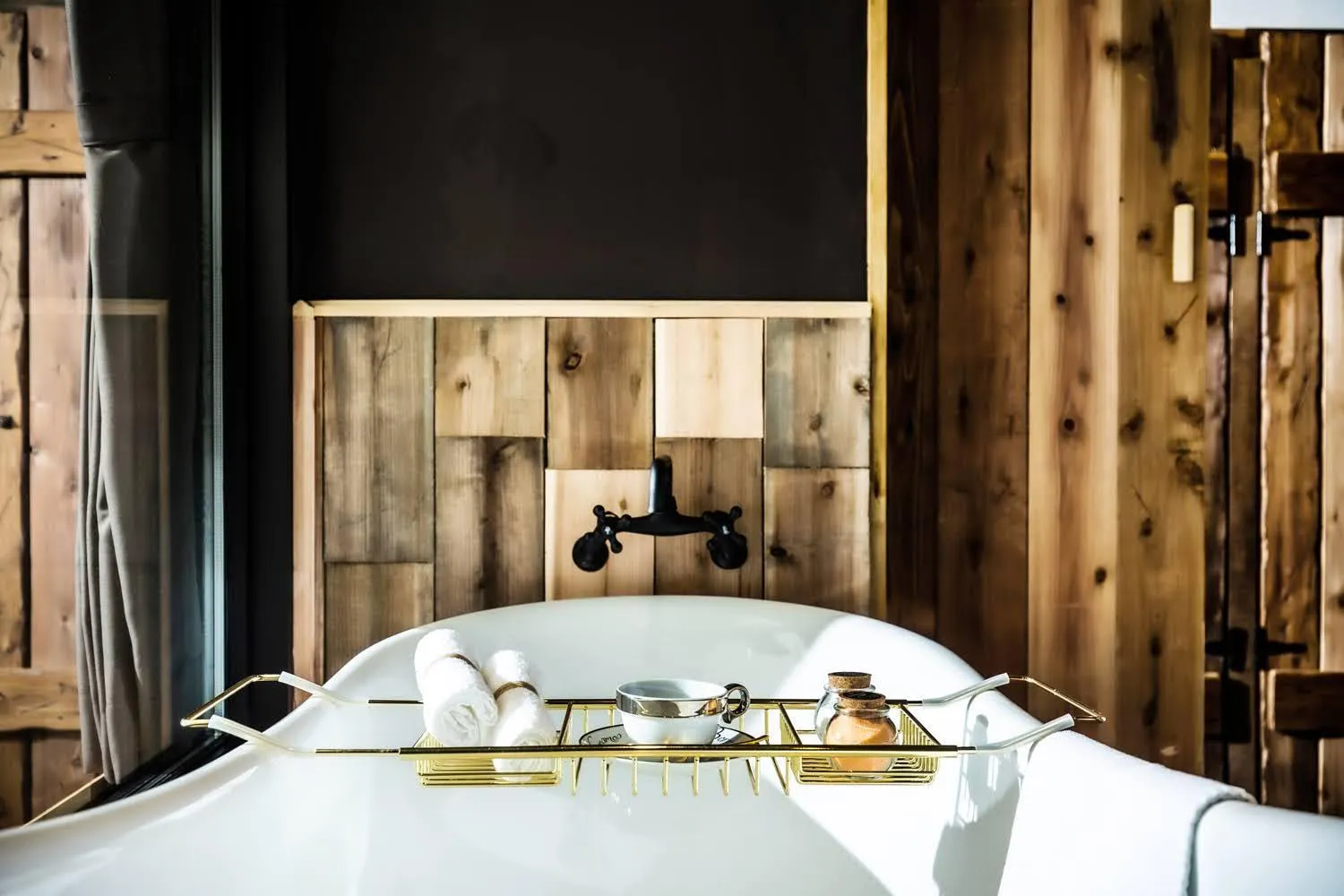 Bathroom, Bed in Shelter Garden Nikko