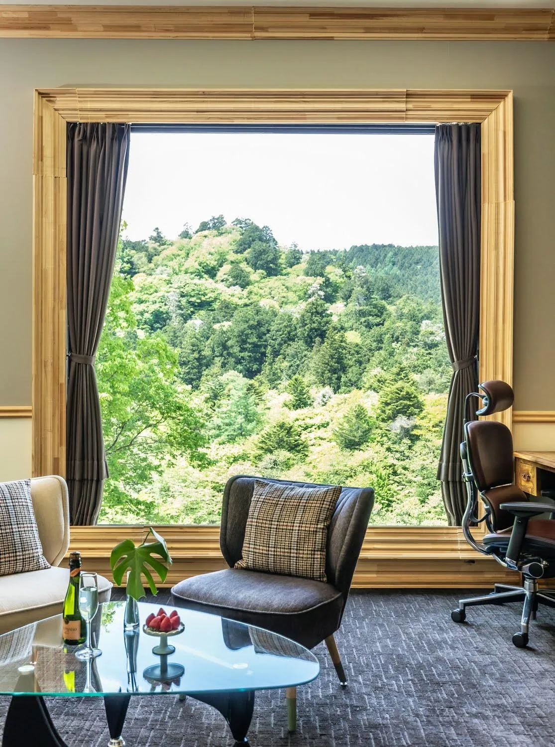 Natural landscape in Shelter Garden Nikko
