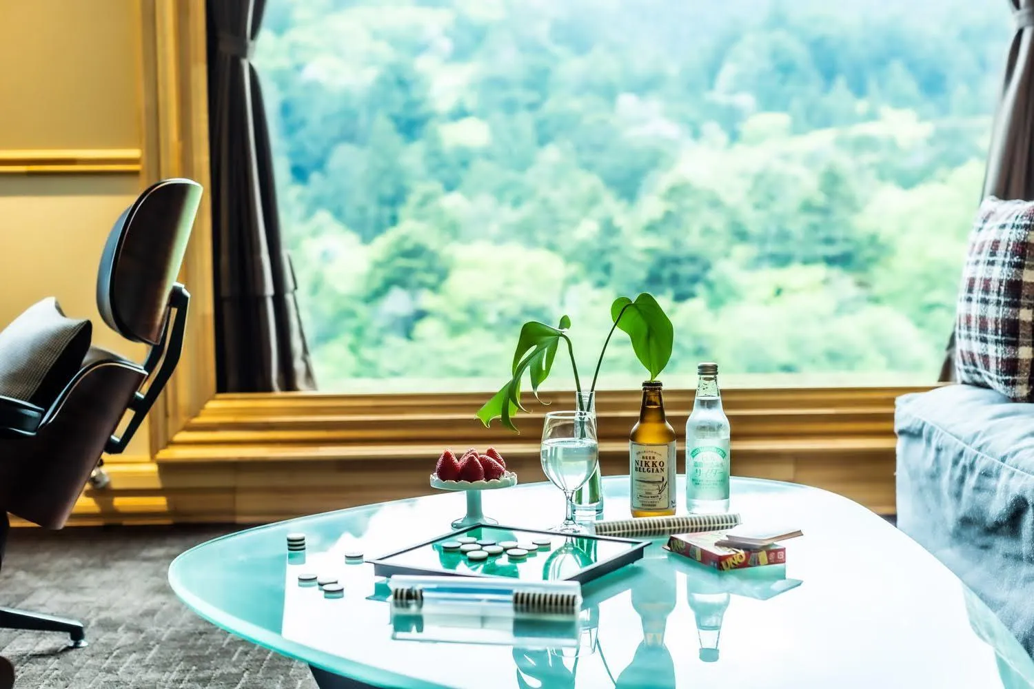 Natural landscape in Shelter Garden Nikko