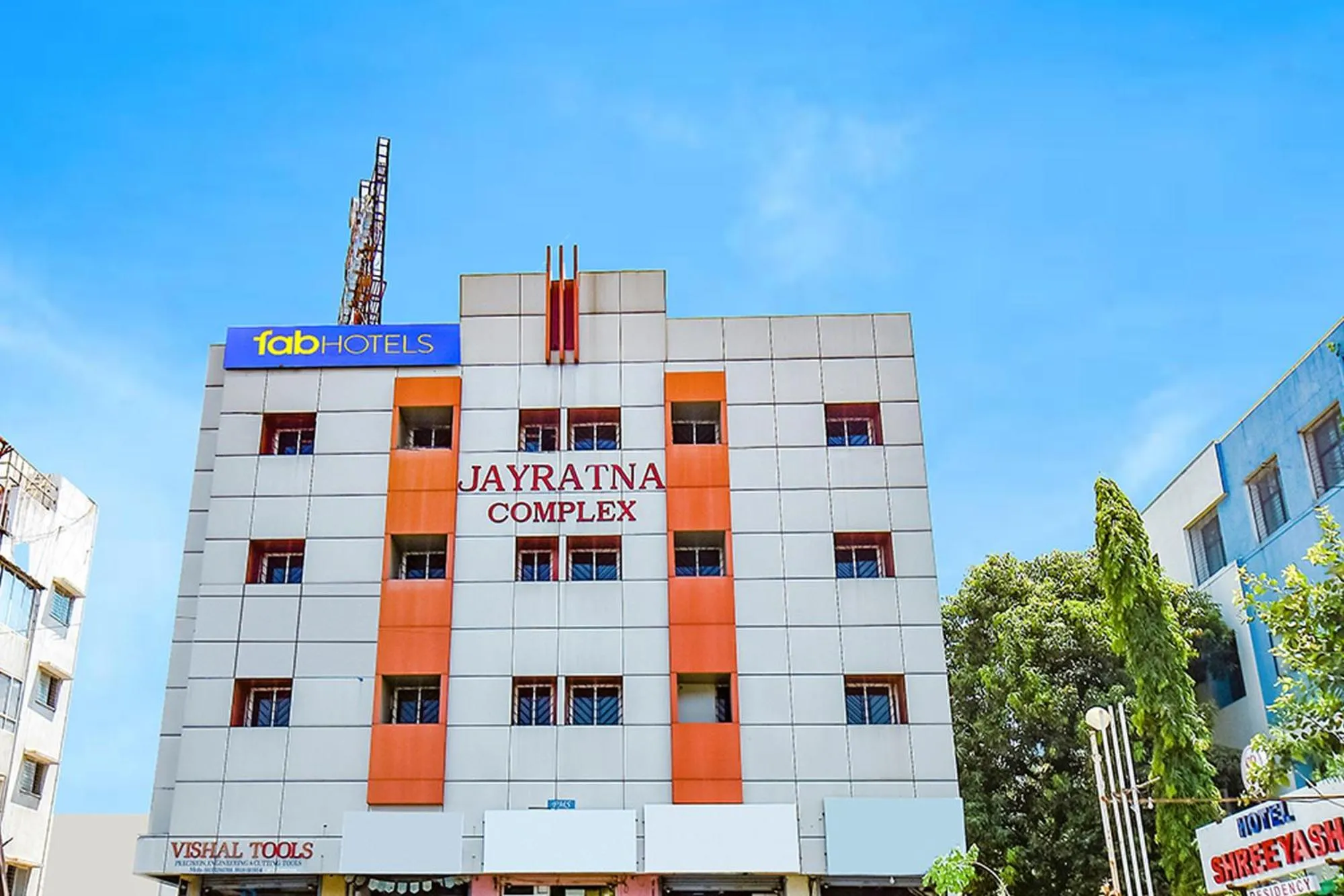 Property building in FabHotel Shreeyash Residency - Nr Spine City Mall