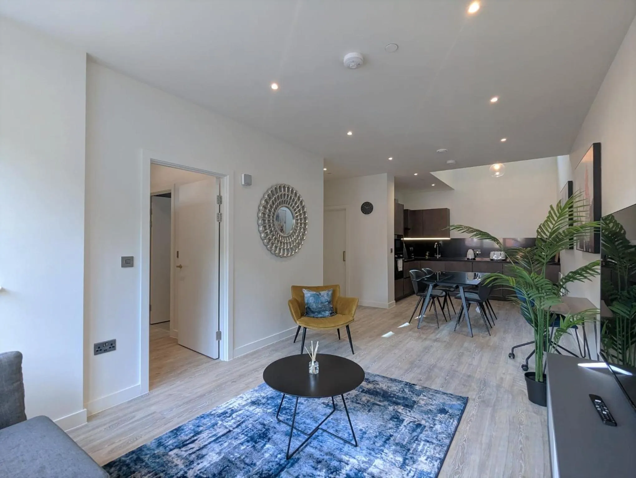 Dining area in Charles Hope Manchester Townhouses