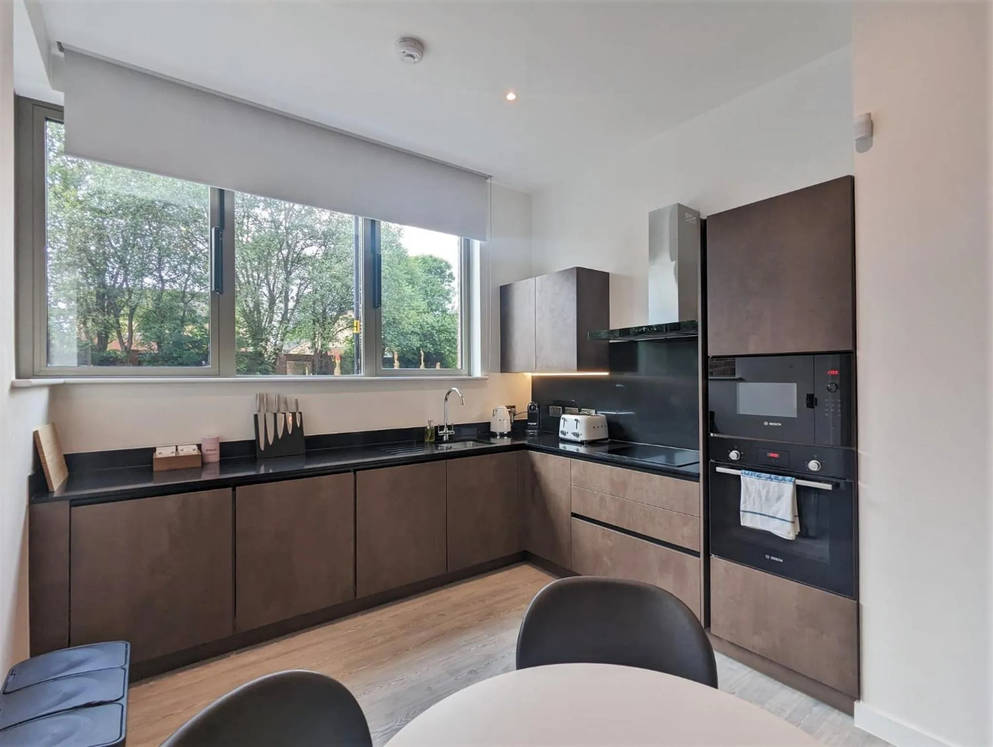 Kitchen or kitchenette in Charles Hope Manchester Townhouses
