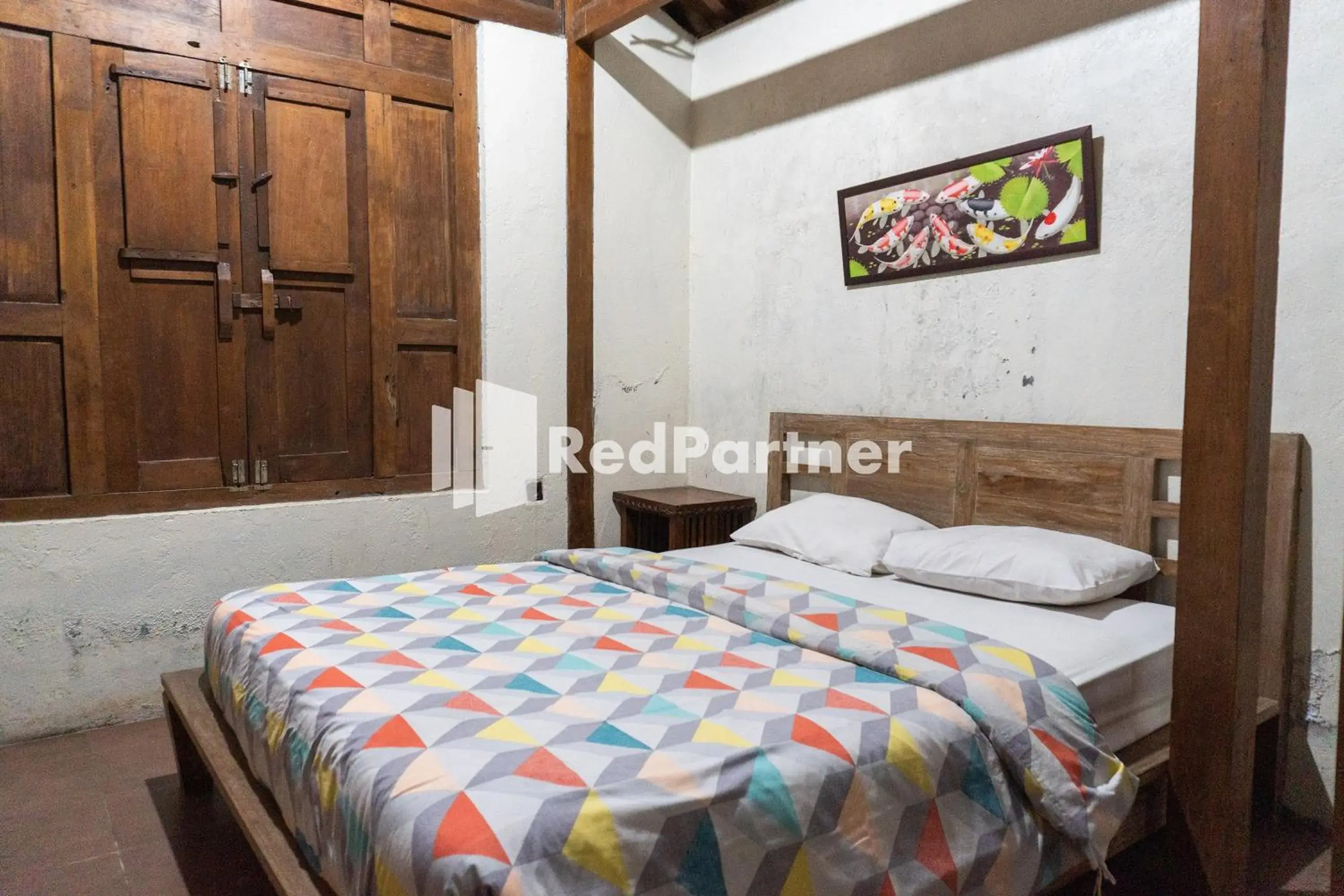 Bedroom, Bed in Javenir Hotel Tawangmangu Mitra RedDoorz Bedroom, Bed in Javenir Hotel Tawangmangu Mitra RedDoorz