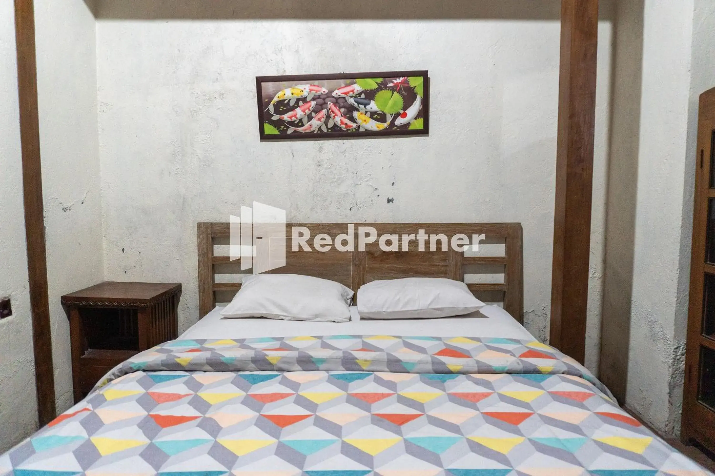 Bedroom, Bed in Javenir Hotel Tawangmangu Mitra RedDoorz Bedroom, Bed in Javenir Hotel Tawangmangu Mitra RedDoorz