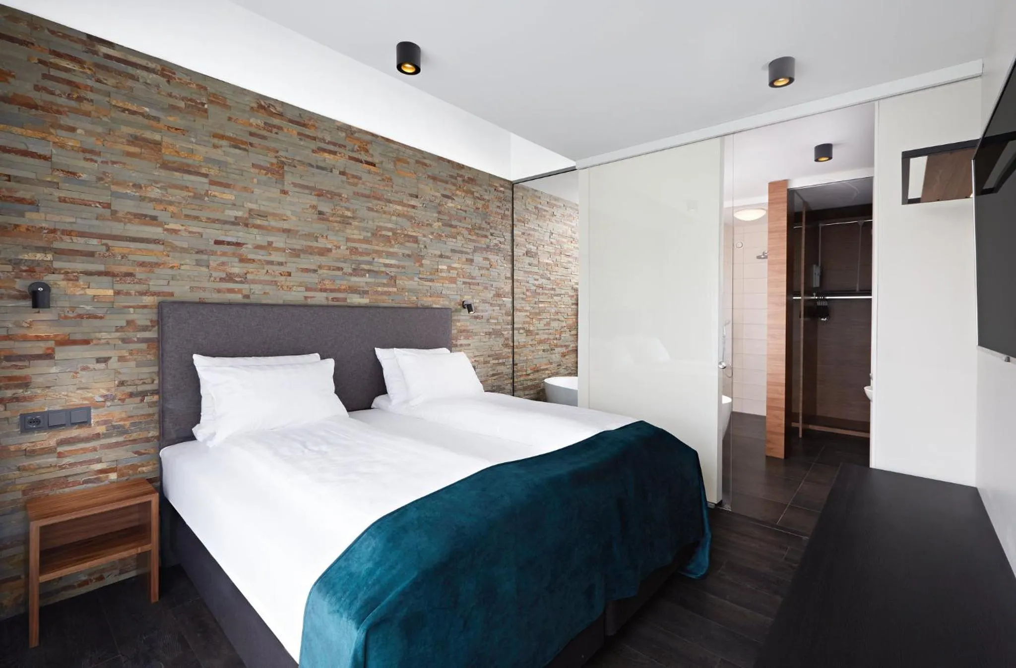 Bedroom, Bed in Hotel Örk