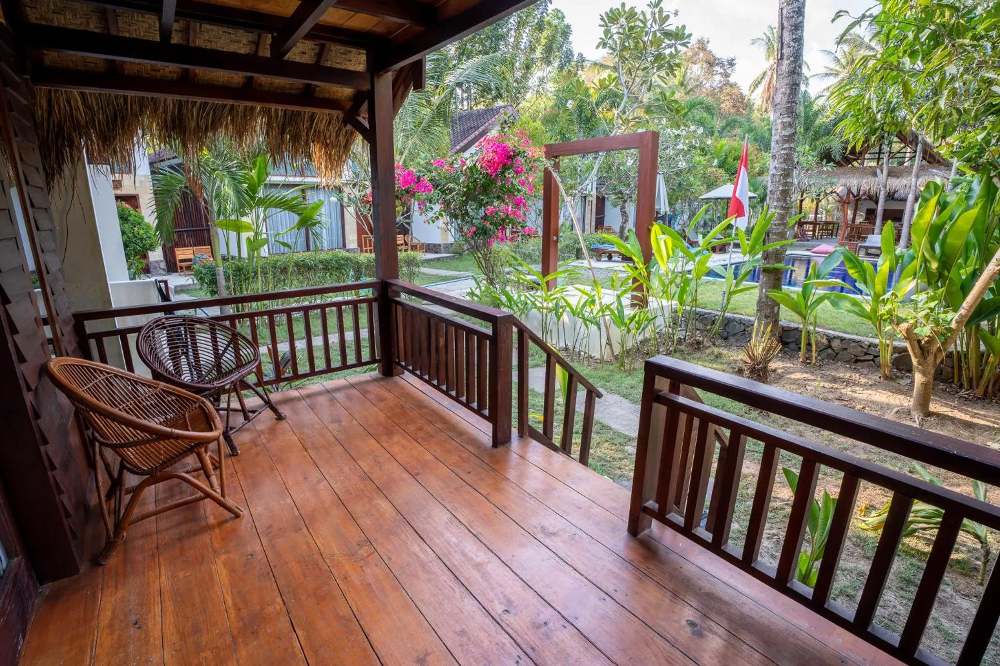 Balcony/Terrace in RaCottage Mandalika