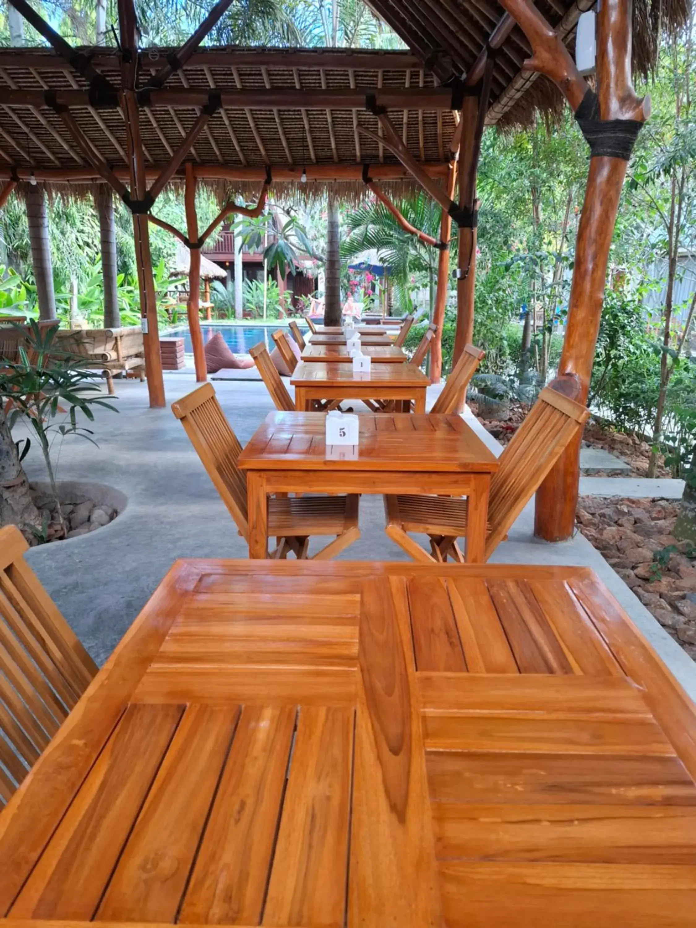 Restaurant/places to eat in RaCottage Mandalika Restaurant/places to eat in RaCottage Mandalika