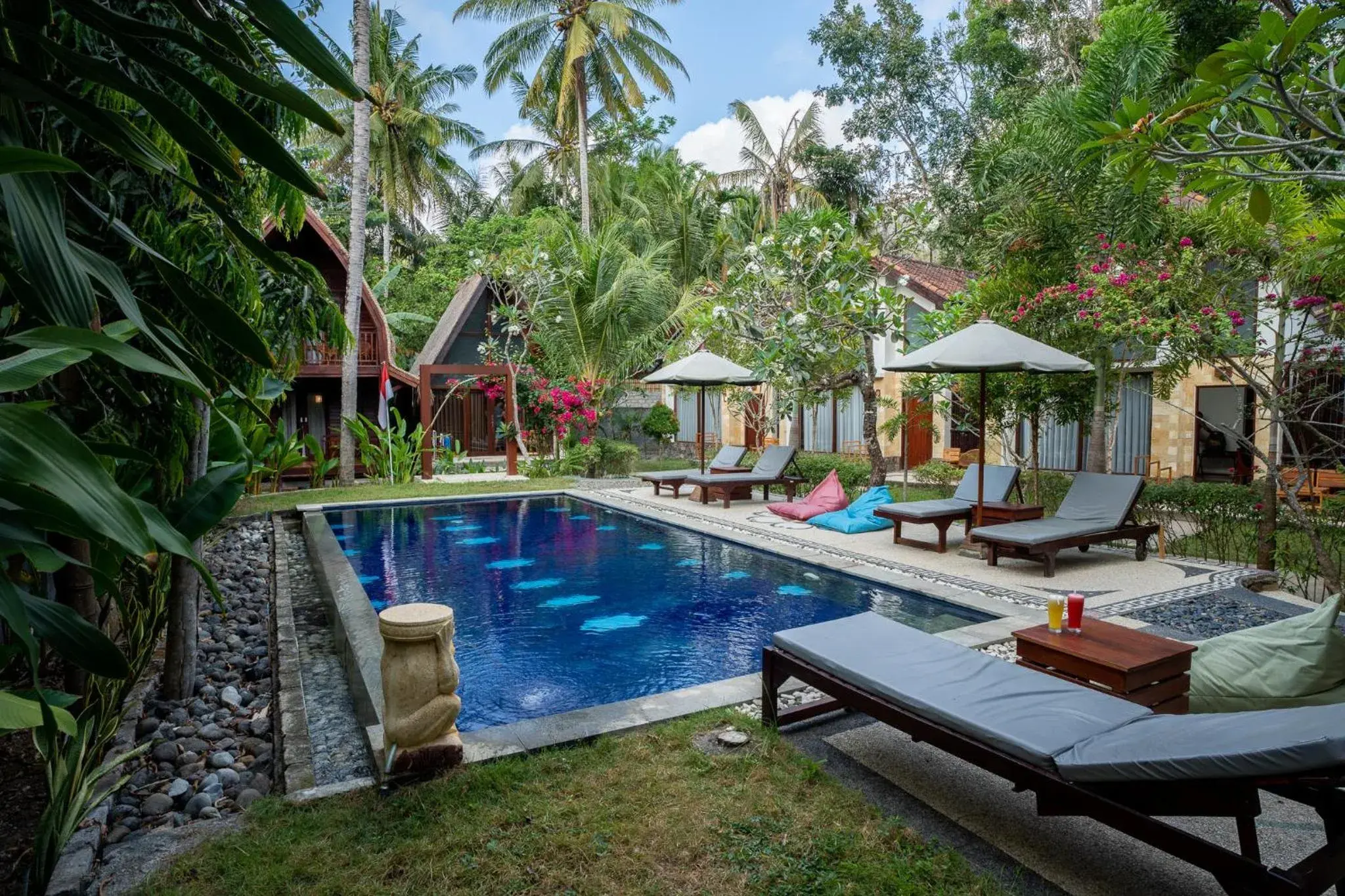 Swimming pool in RaCottage Mandalika Swimming pool in RaCottage Mandalika