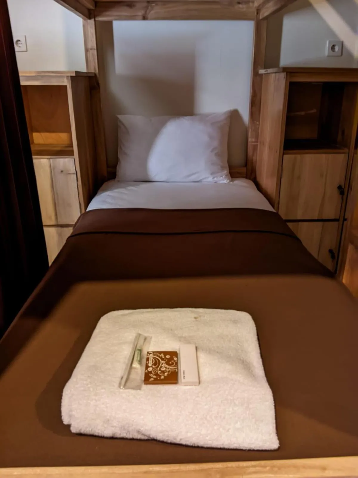 Bed in RaCottage Mandalika