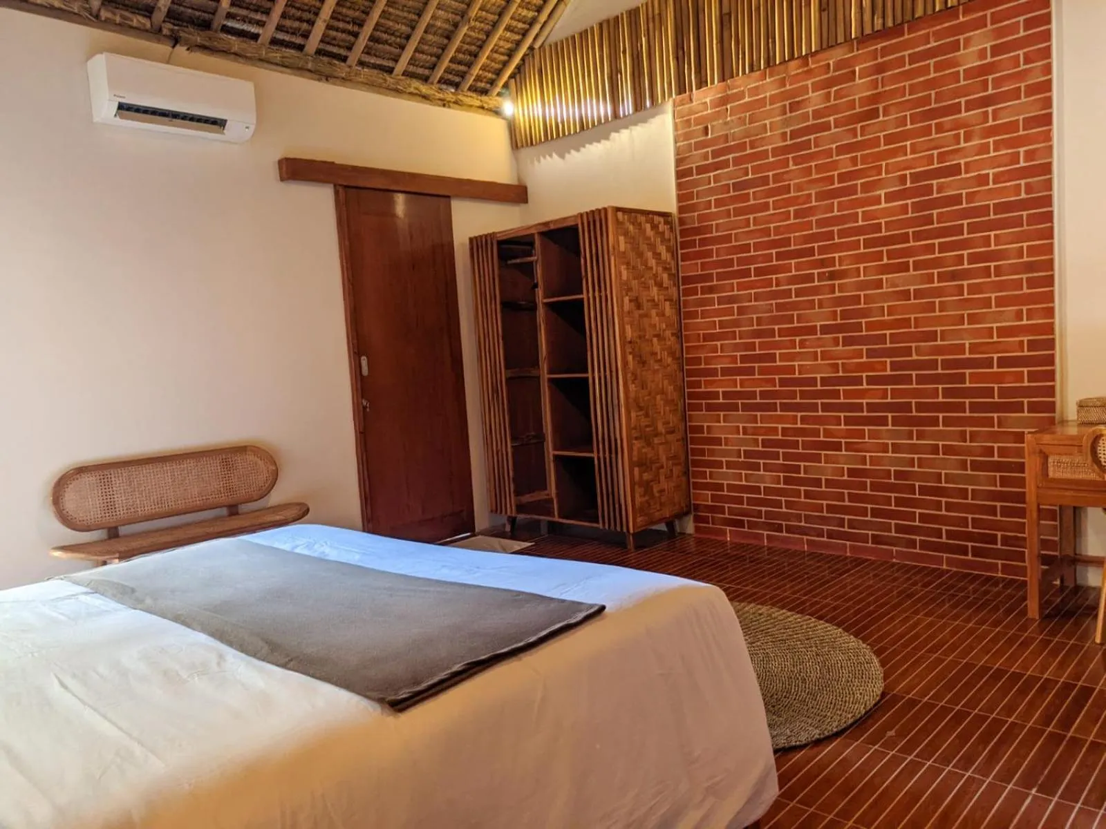 Bed in RaCottage Mandalika